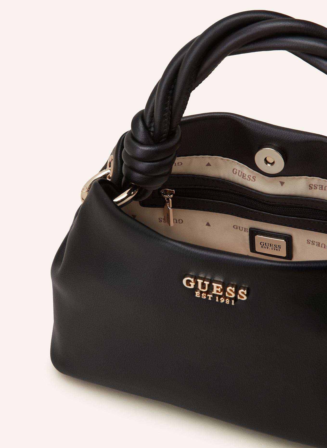 GUESS Handtasche SANSA: SCHWARZ