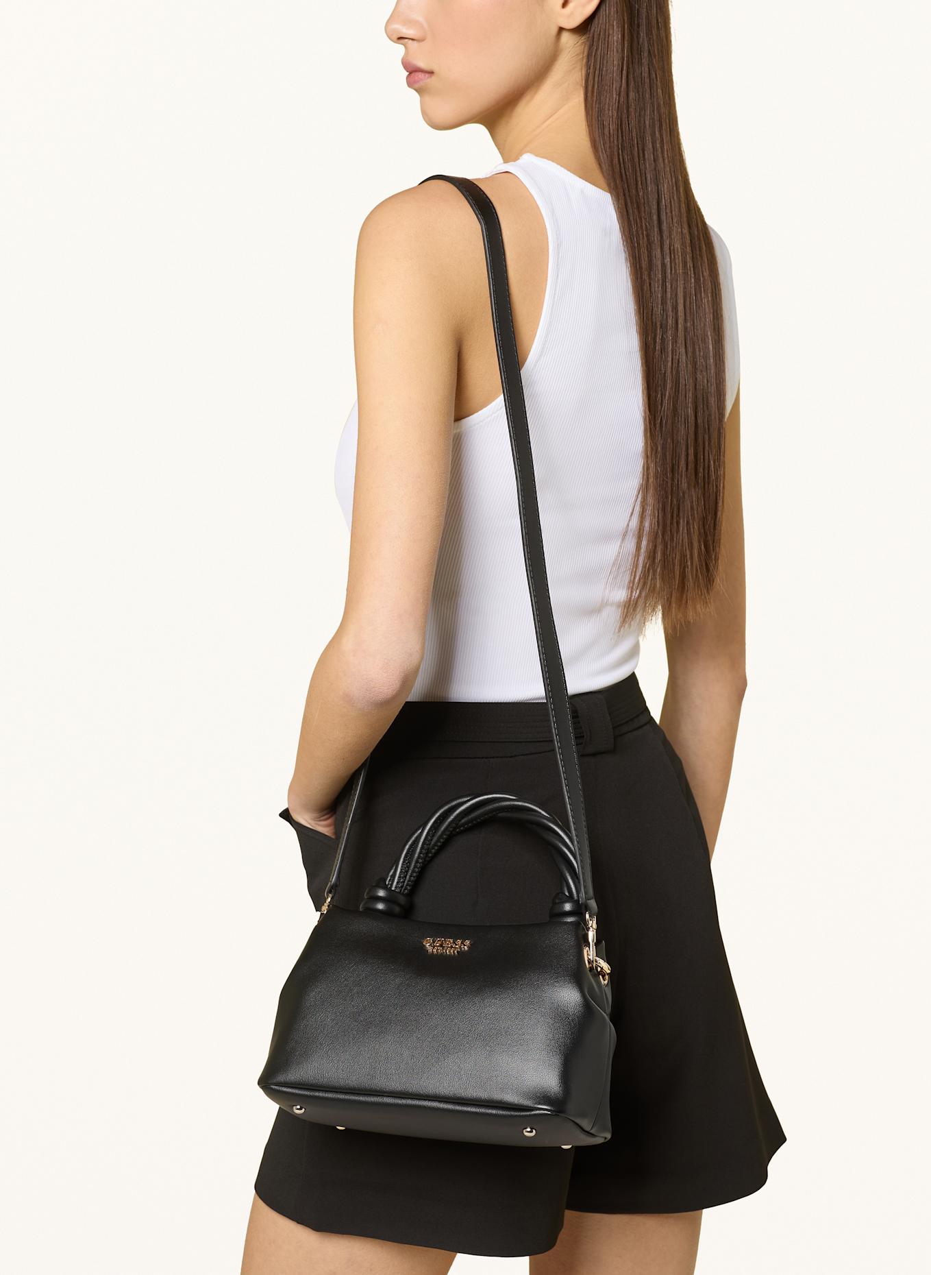 GUESS Handtasche SANSA: SCHWARZ