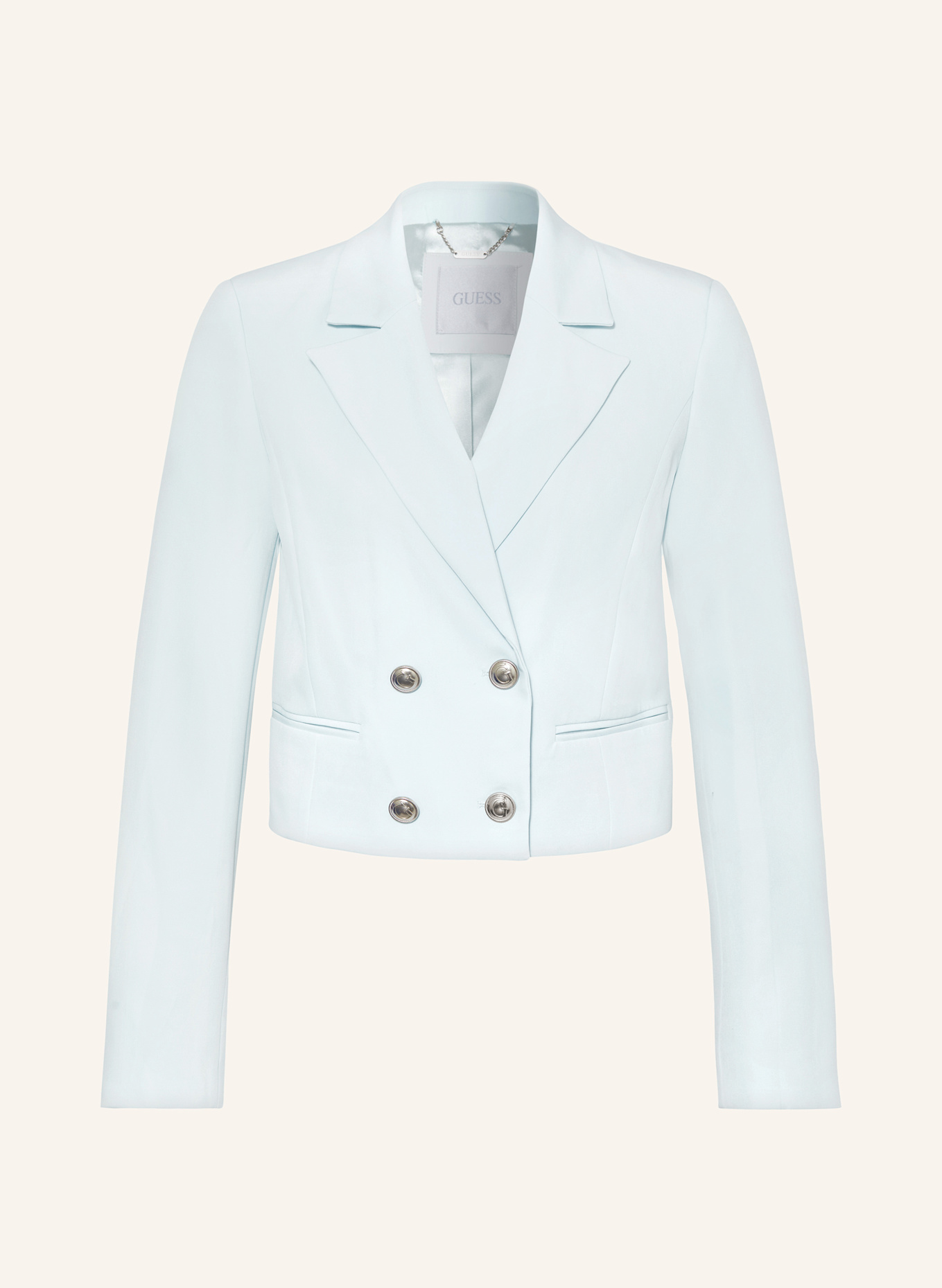GUESS ANDREE blazer: LIGHT BLUE