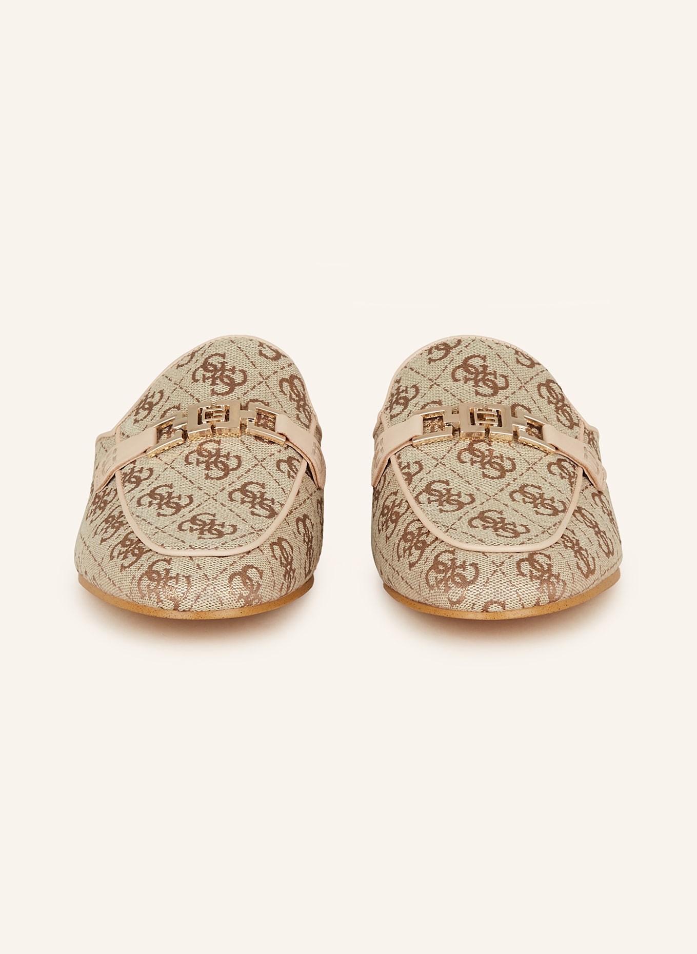 GUESS Mules BOMMY2: NUDE/ GOLD