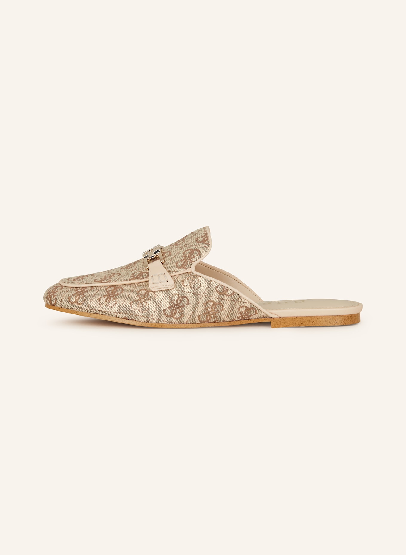 GUESS Mules BOMMY2: NUDE/ GOLD