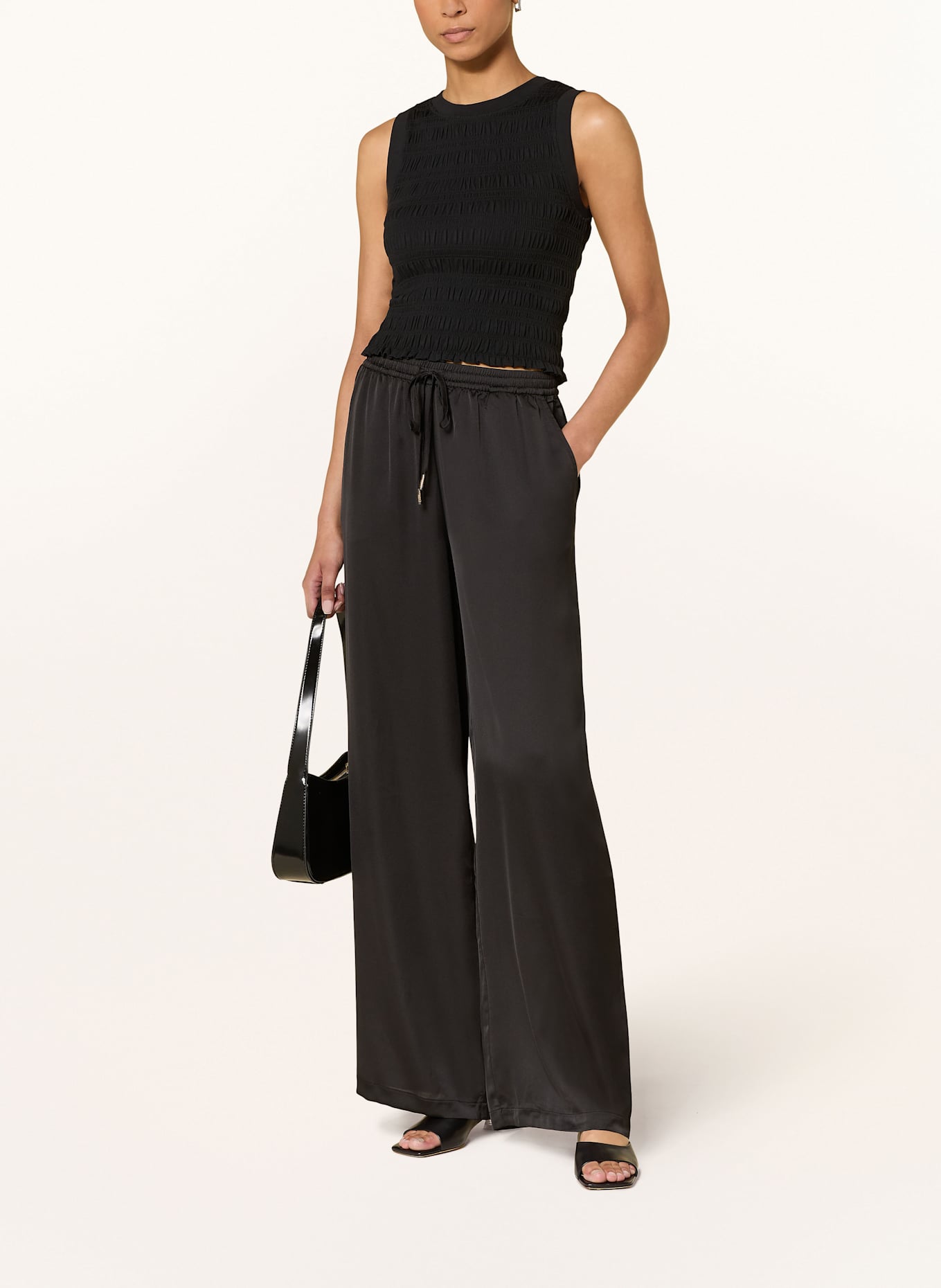 GUESS Top CLAIRE: BLACK