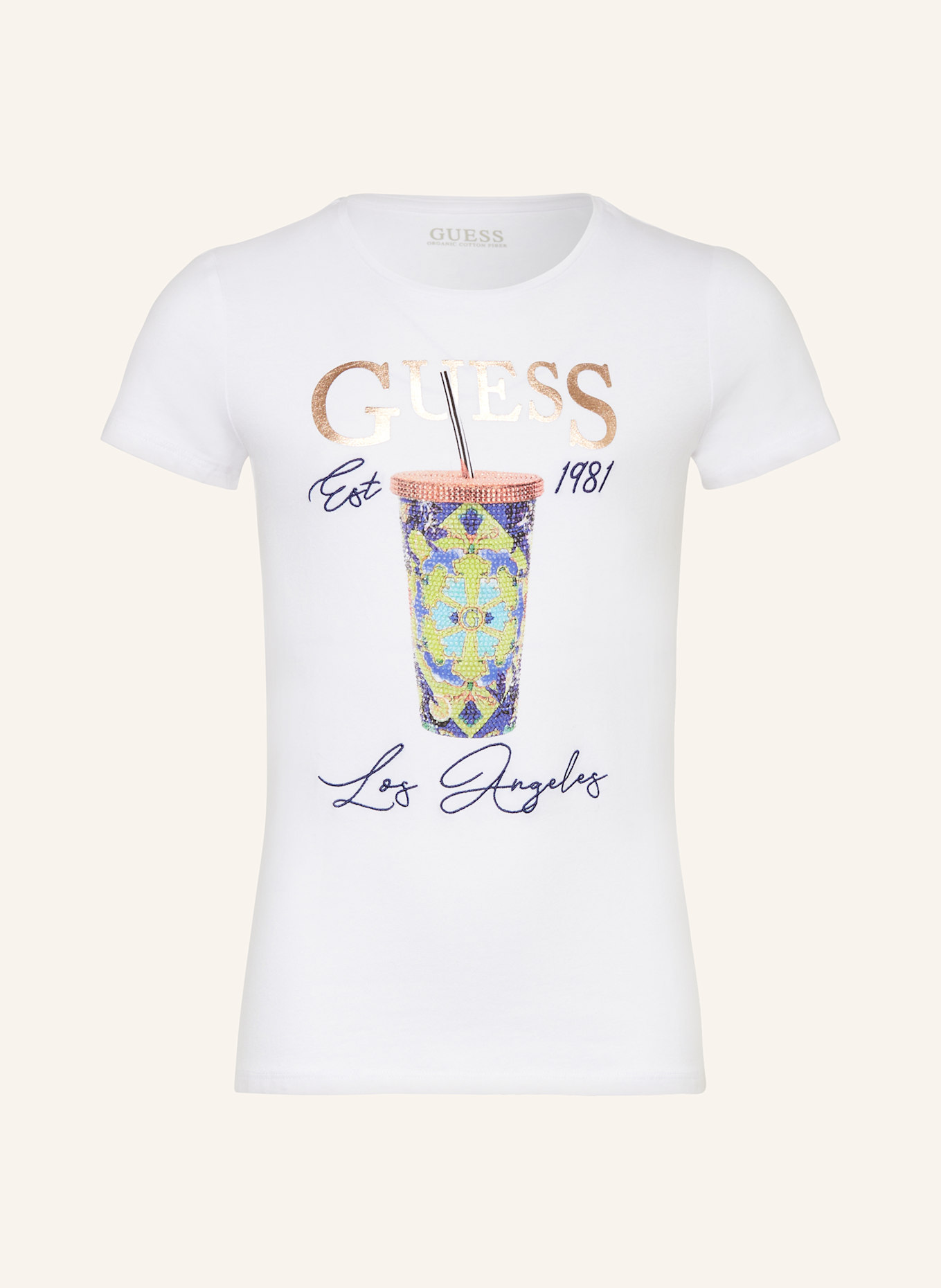 GUESS T-Shirt mit Pailletten: Messenger Bag GUESS Massa HMMASS P0427 BLA