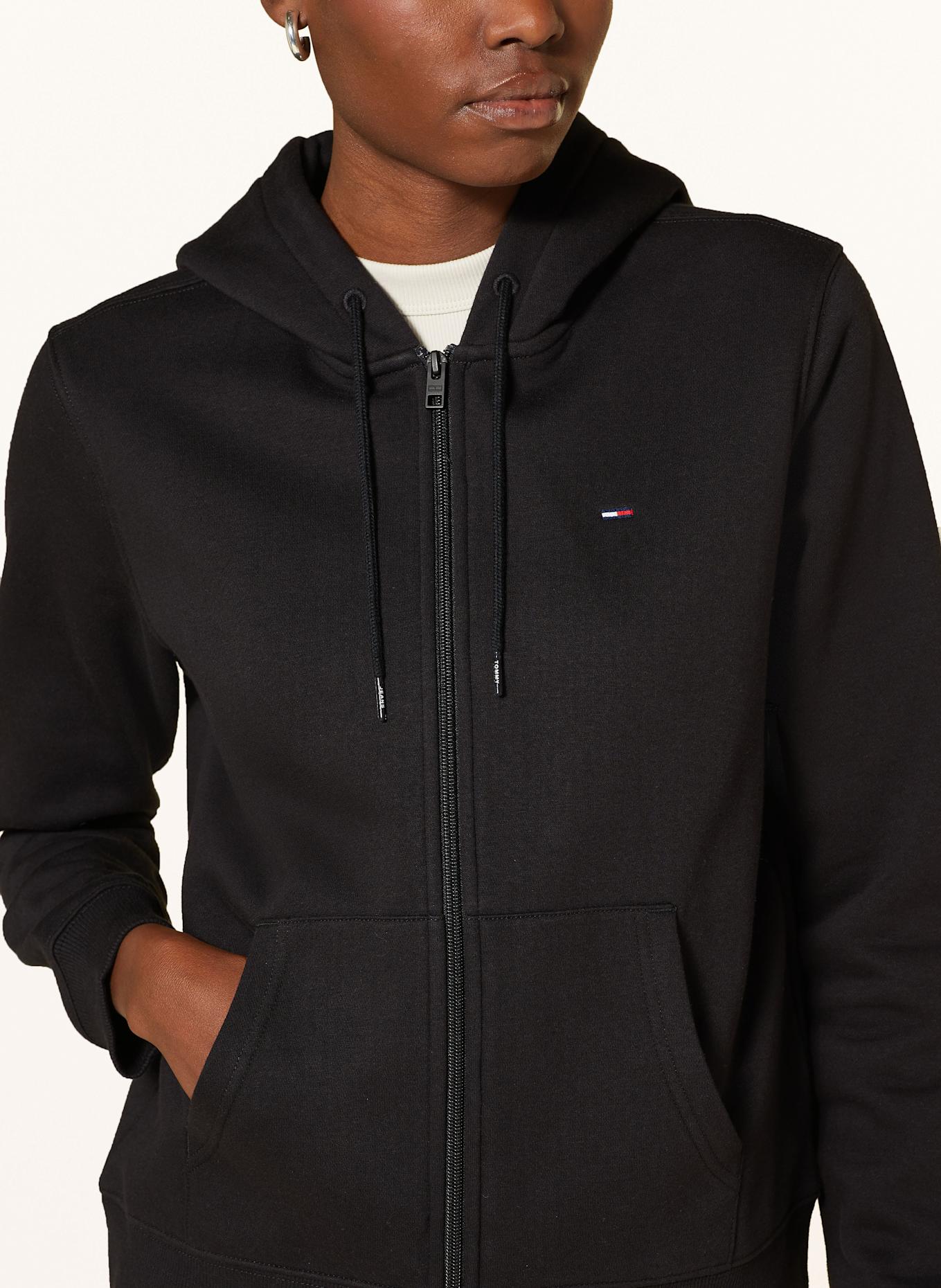 TOMMY JEANS veste de survêtement: NOIR