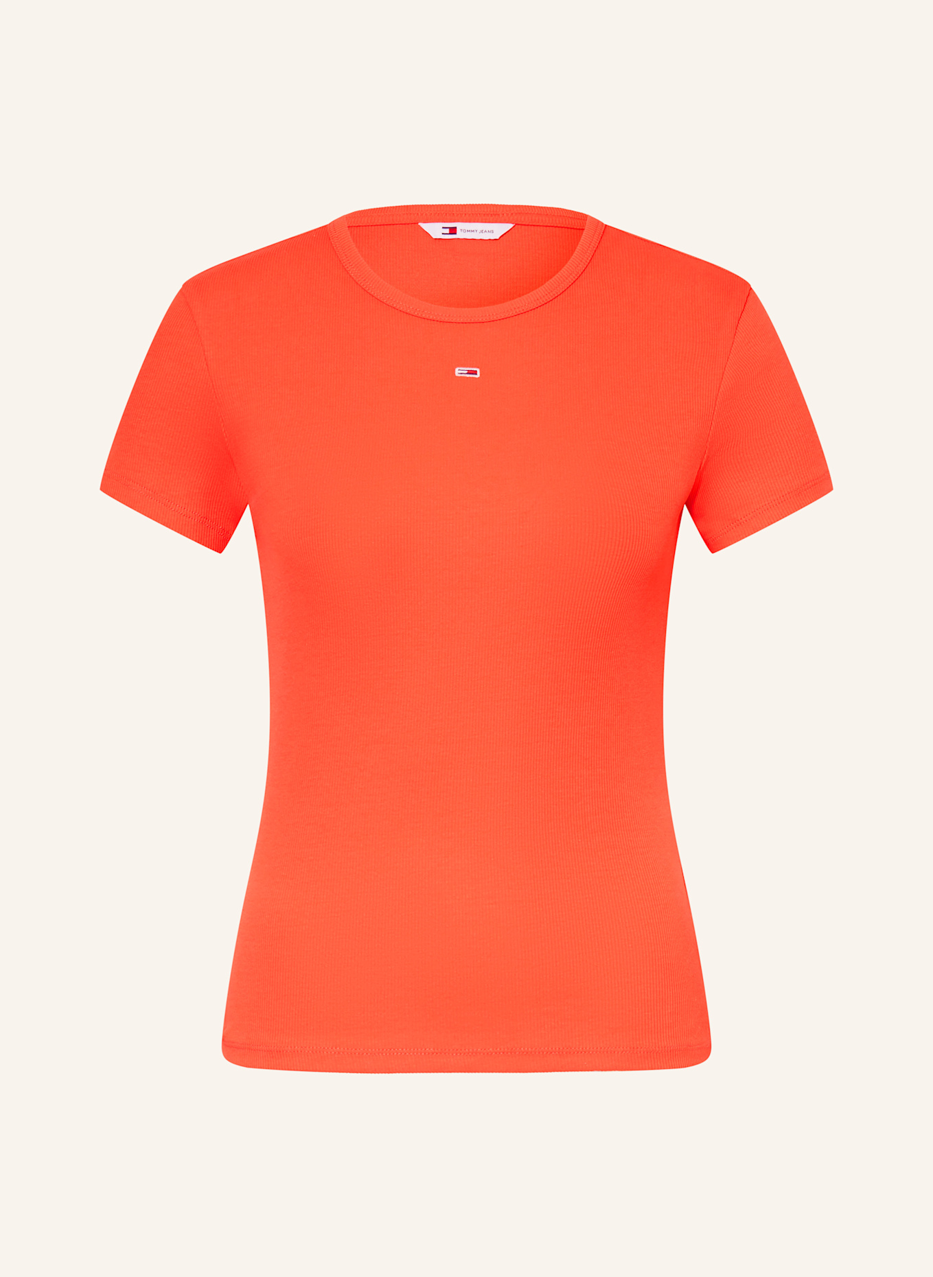 TOMMY JEANS T-Shirt: ORANGE