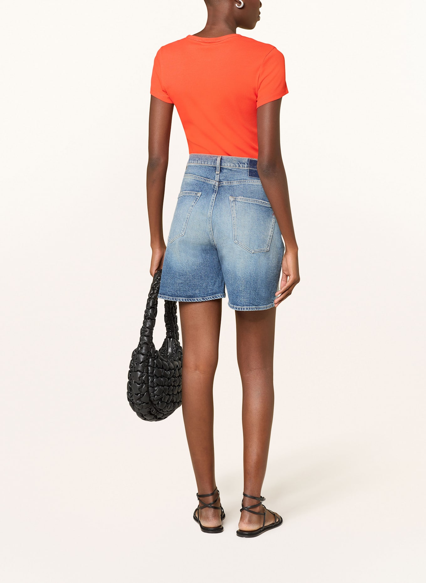 TOMMY JEANS T-Shirt: ORANGE