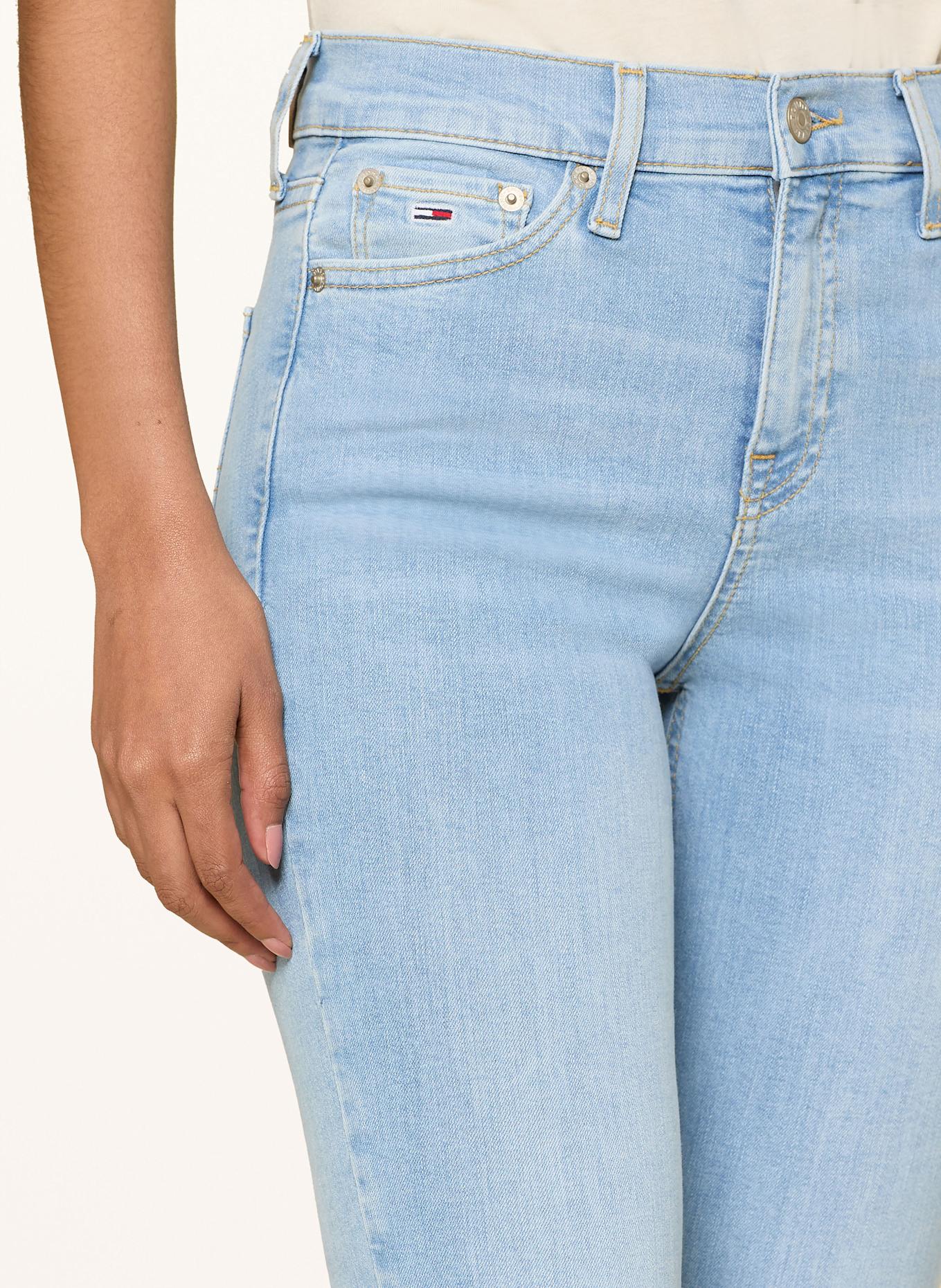TOMMY JEANS Skinny džíny NORA: 1Tommy Hilfiger Smal kortärmad skjorta med miniatyrmönster