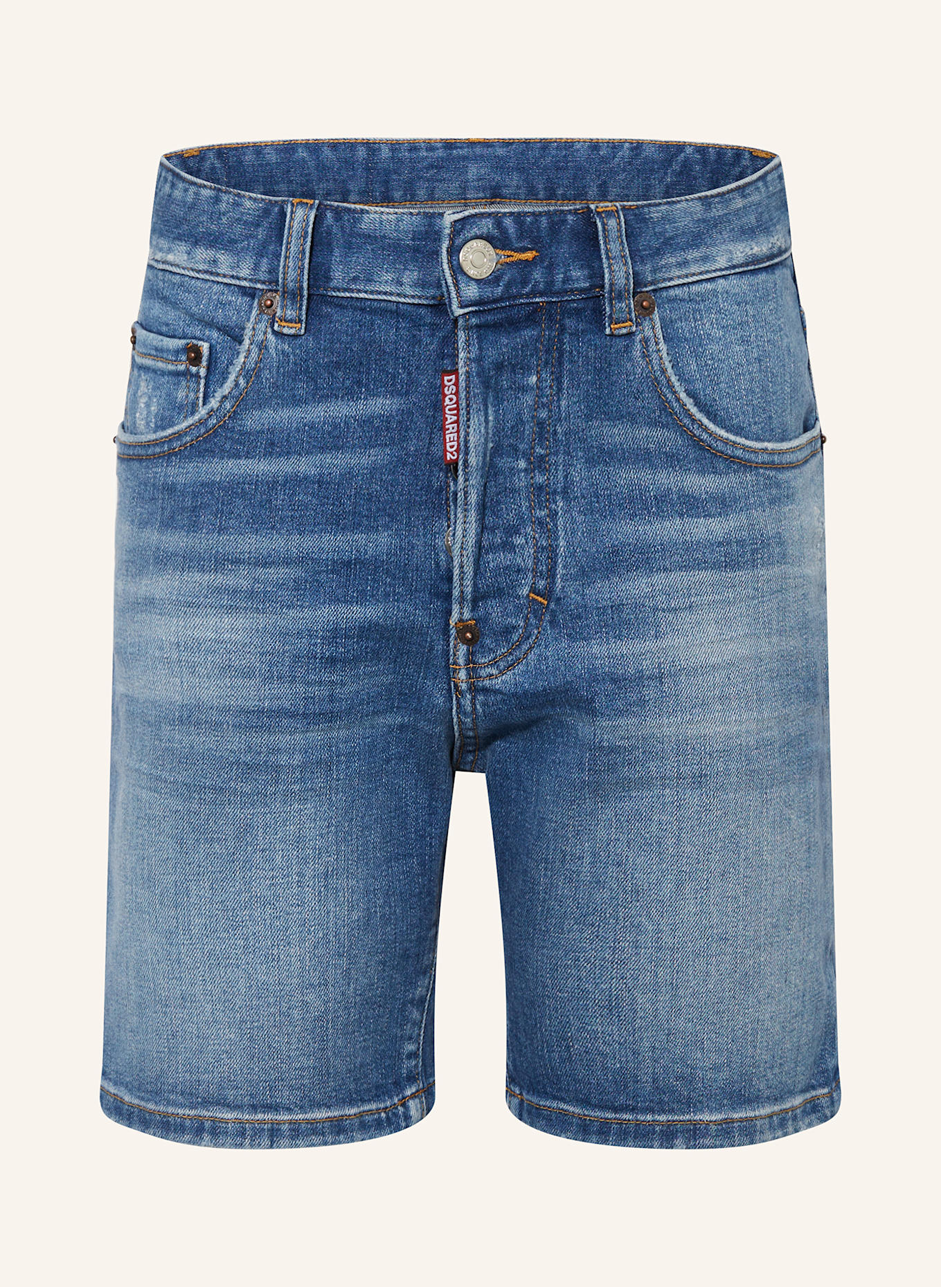 DSQUARED2 Jeanshorts: BLAU