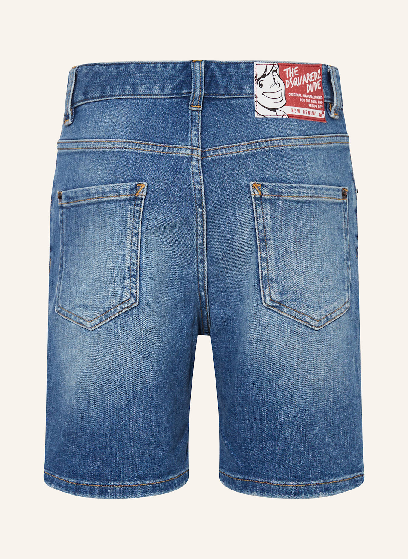 DSQUARED2 Jeanshorts: BLAU