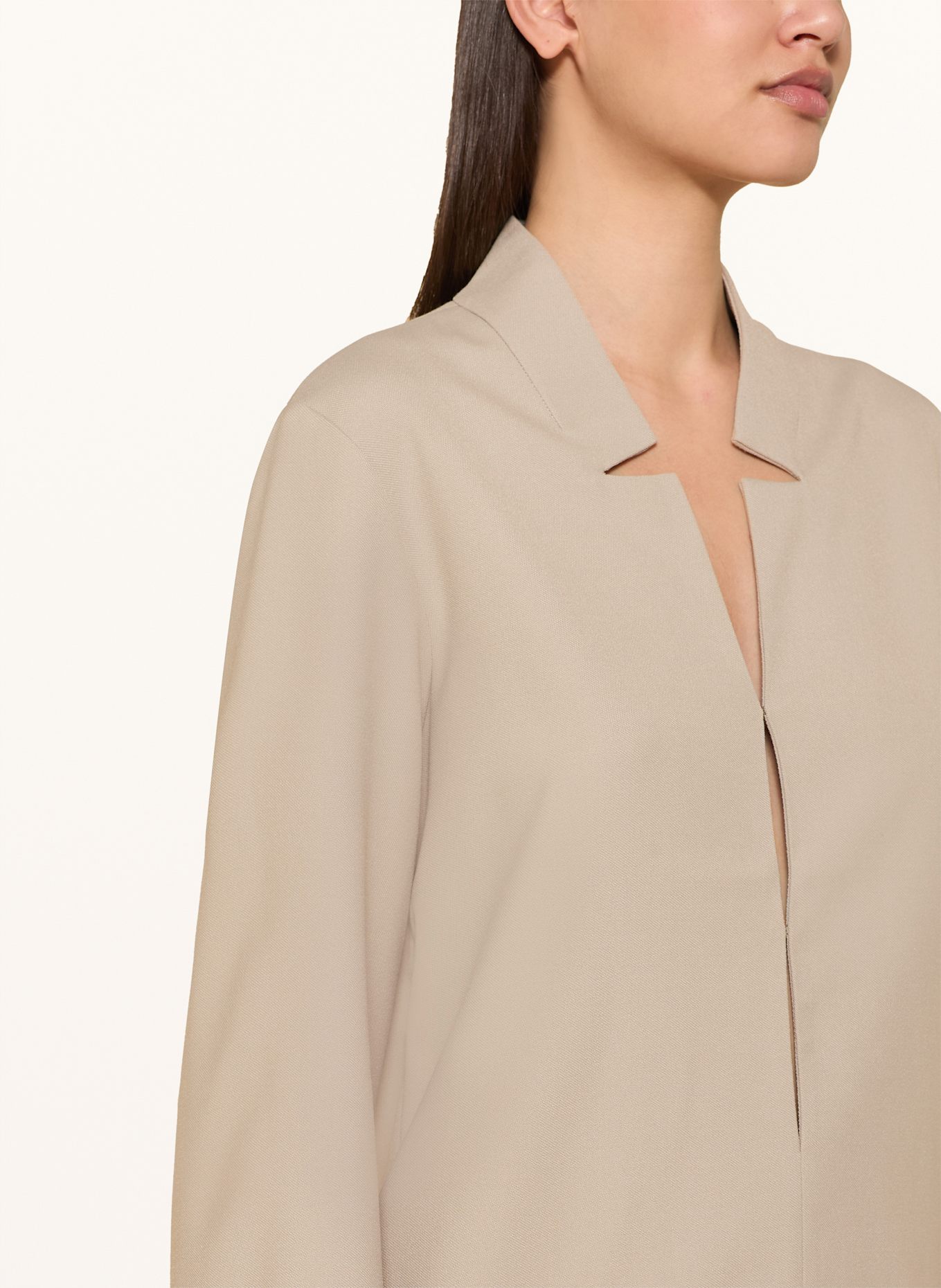 TIGER OF SWEDEN Bluse JOANA mit Cut-outs: TAUPE