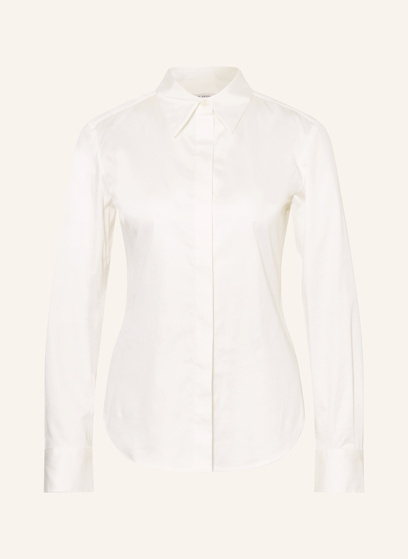 TIGER OF SWEDEN Hemdbluse LAINO: WEISS