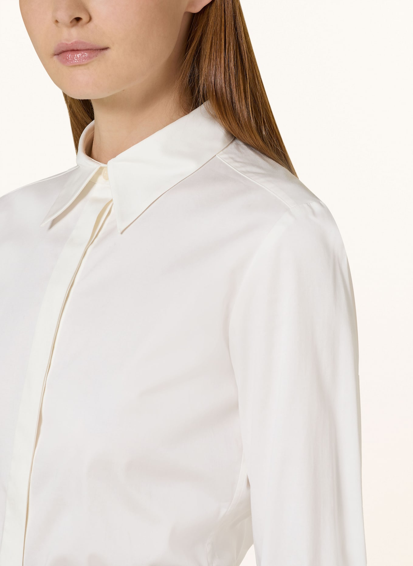 TIGER OF SWEDEN Hemdbluse LAINO: WEISS