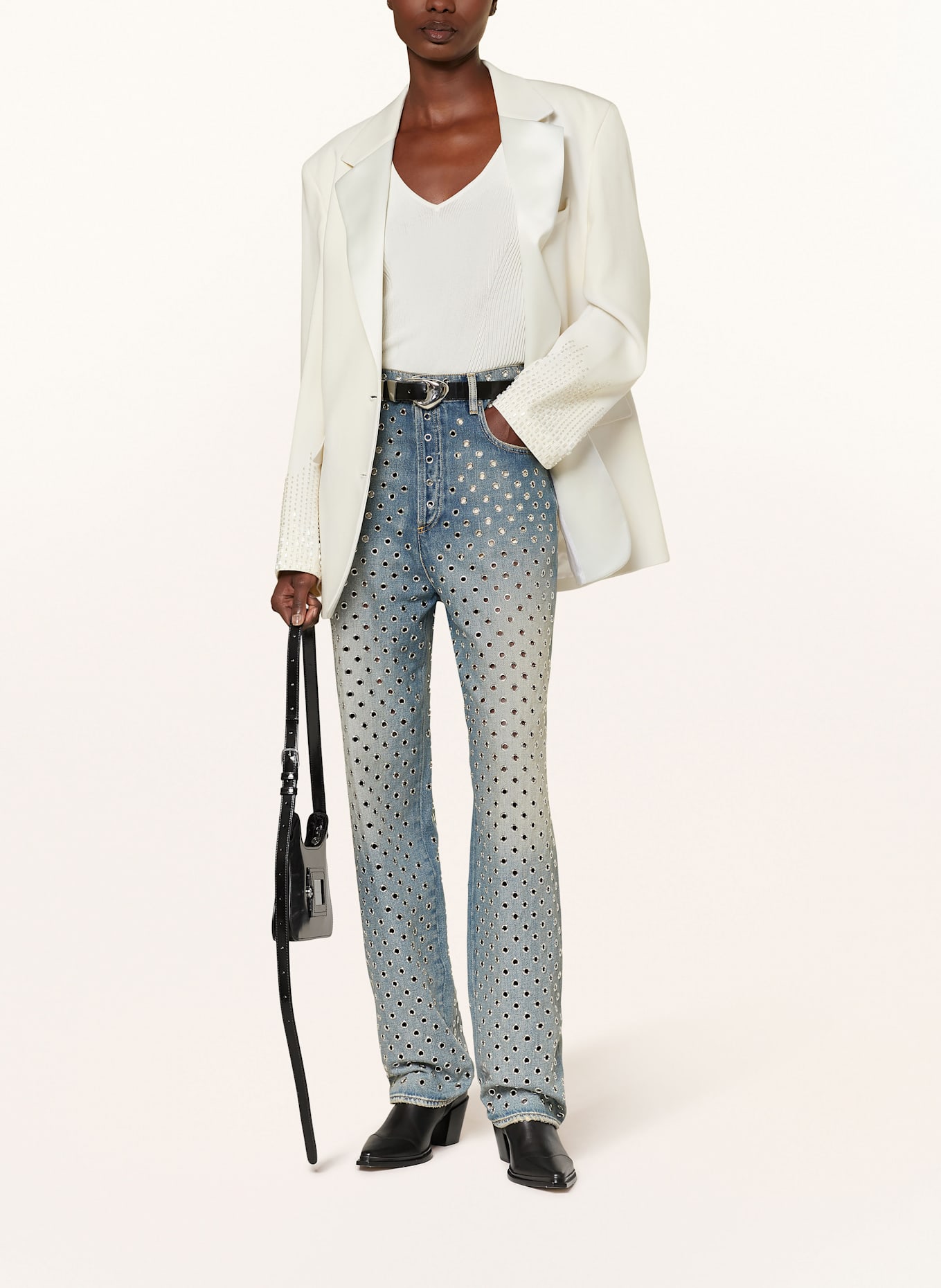 GOLDEN GOOSE Straight Jeans JOURNEY: 50100 BLUE