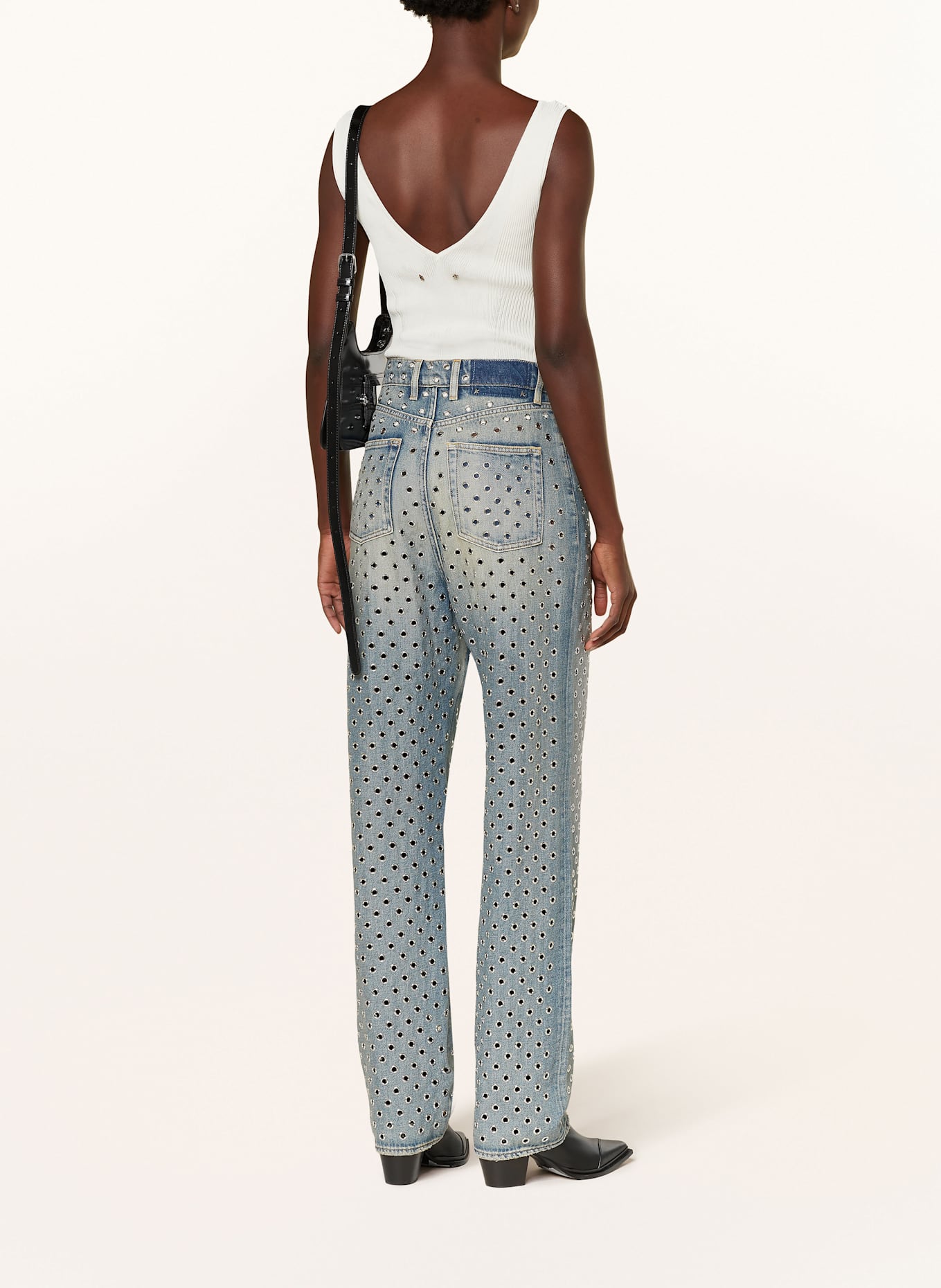 GOLDEN GOOSE Straight Jeans JOURNEY: 50100 BLUE
