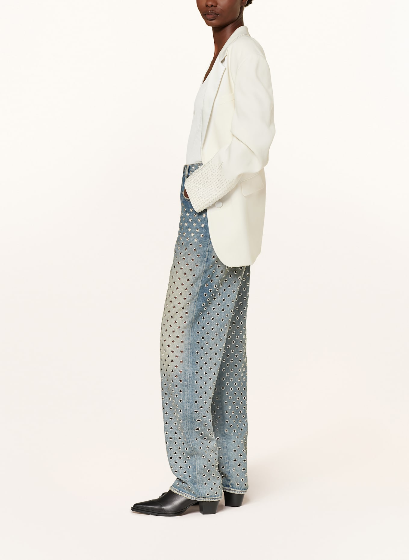GOLDEN GOOSE Straight Jeans JOURNEY: 50100 BLUE