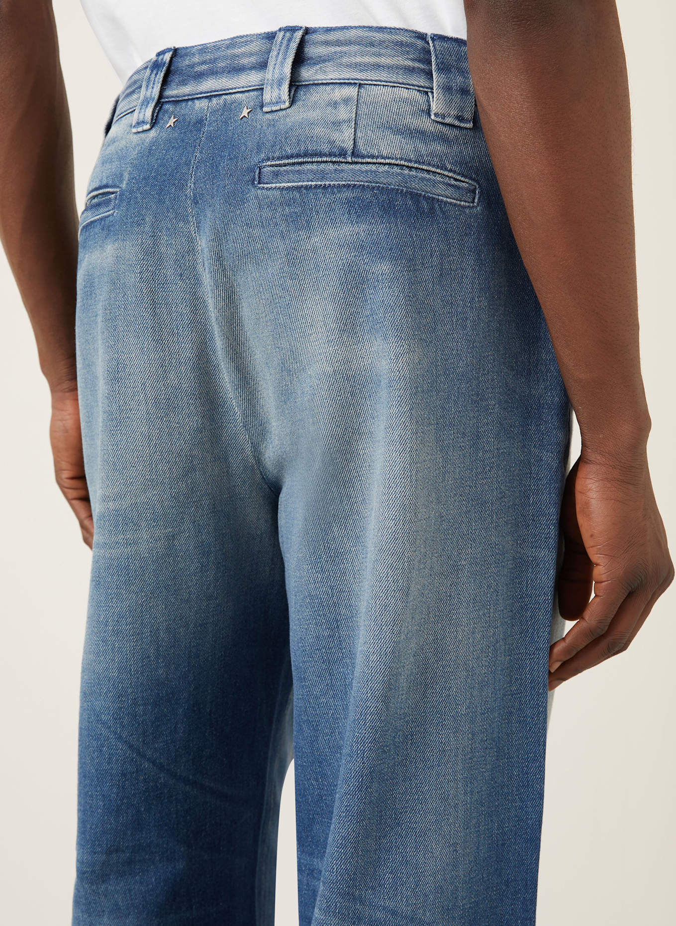 GOLDEN GOOSE Destroyed-Jeans JOURNEY Regular Fit: 50100 BLUE