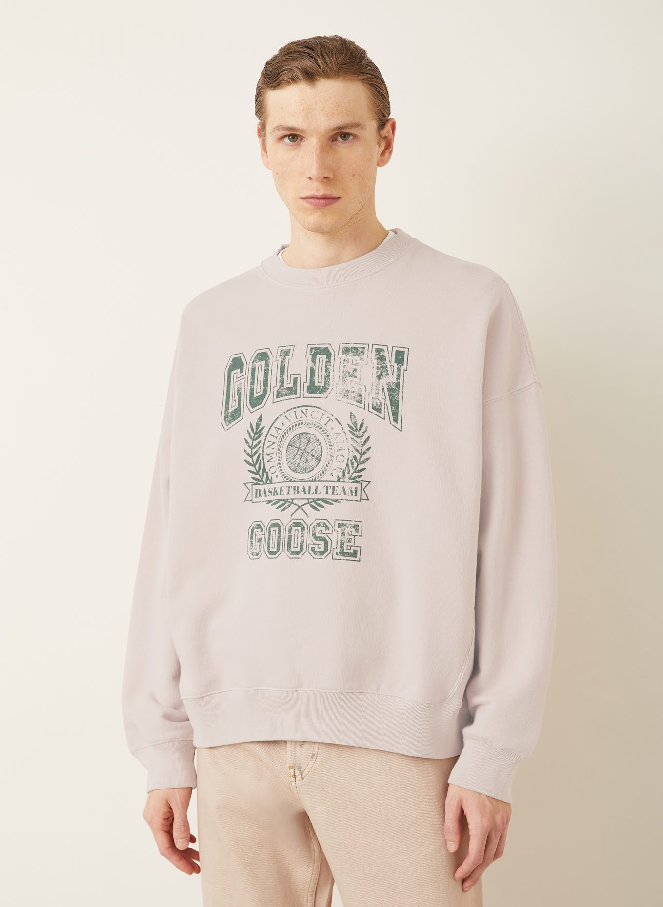 GOLDEN GOOSE Sweatshirt: ROSÉ