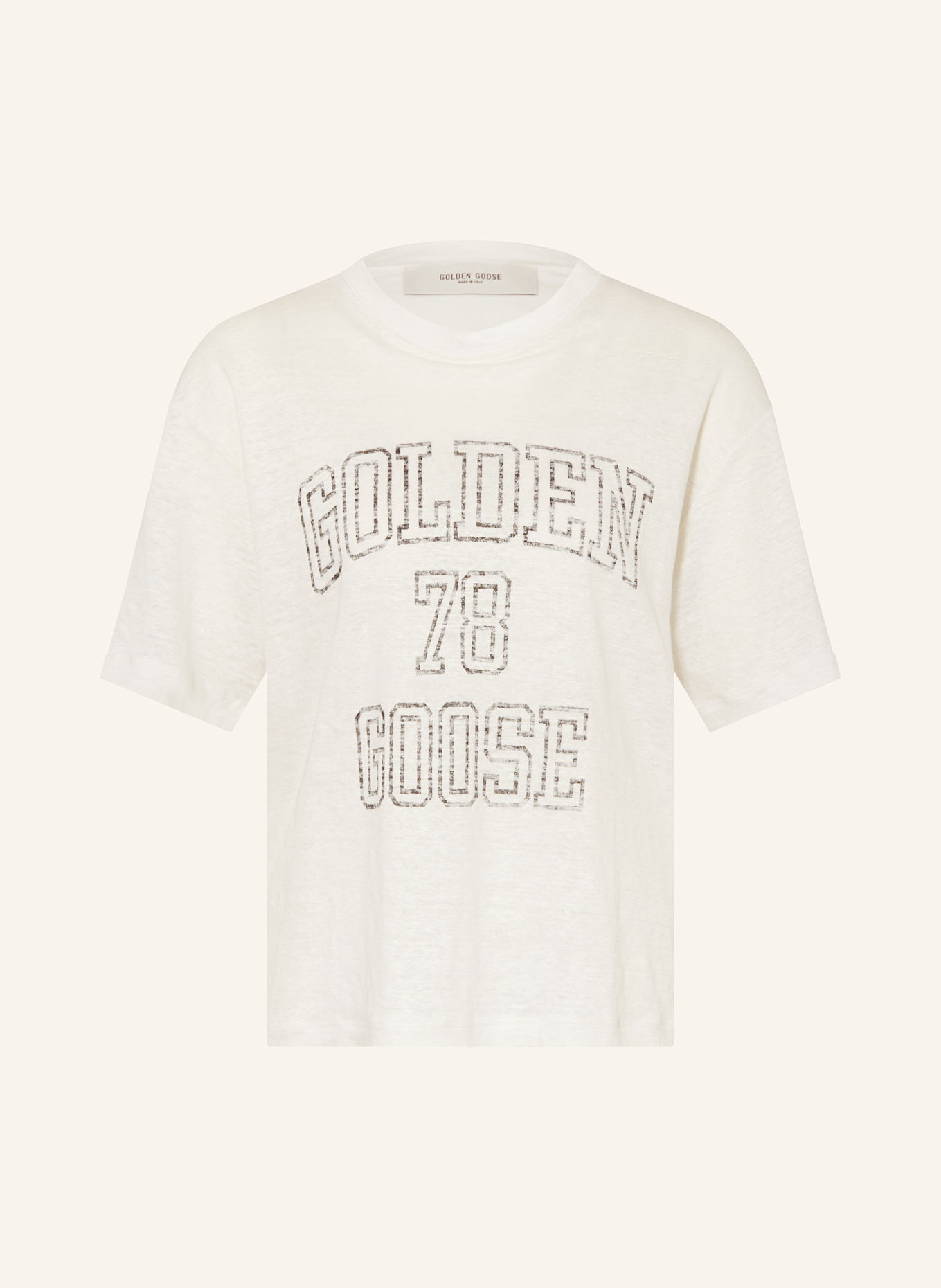 GOLDEN GOOSE T-Shirt JOURNEY: WEISS