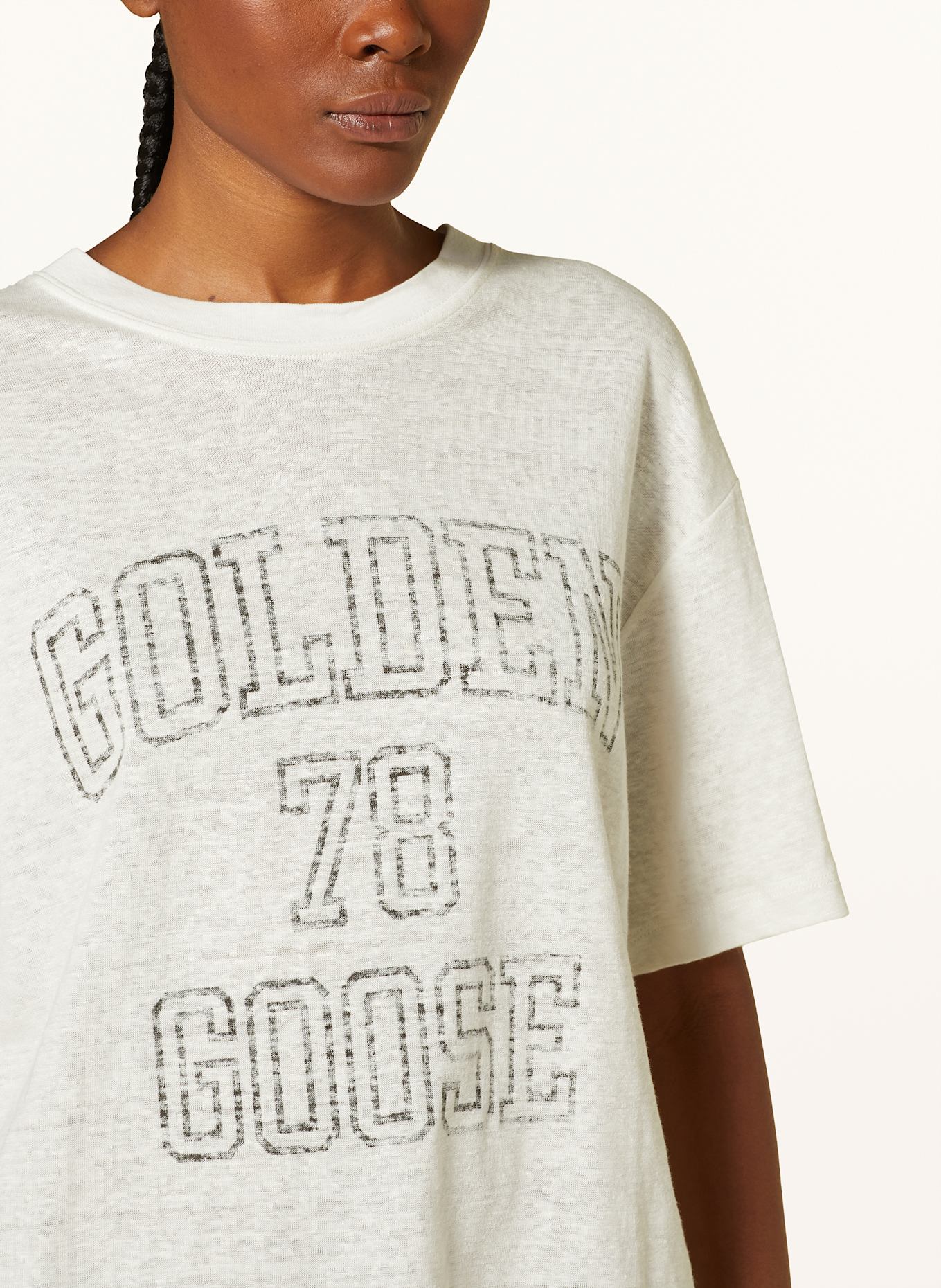 GOLDEN GOOSE T-Shirt JOURNEY: WEISS