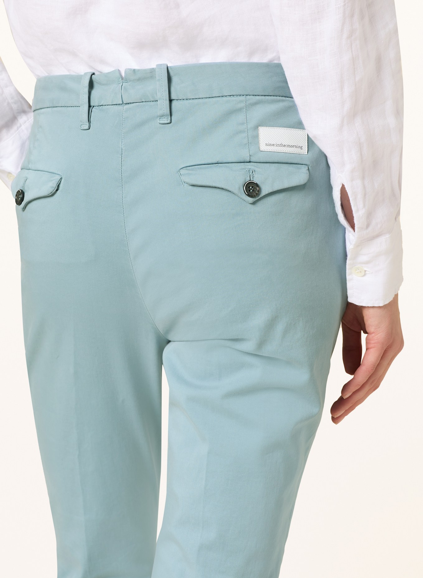 nine:inthe:morning Chino EASY KICK: HELLBLAU