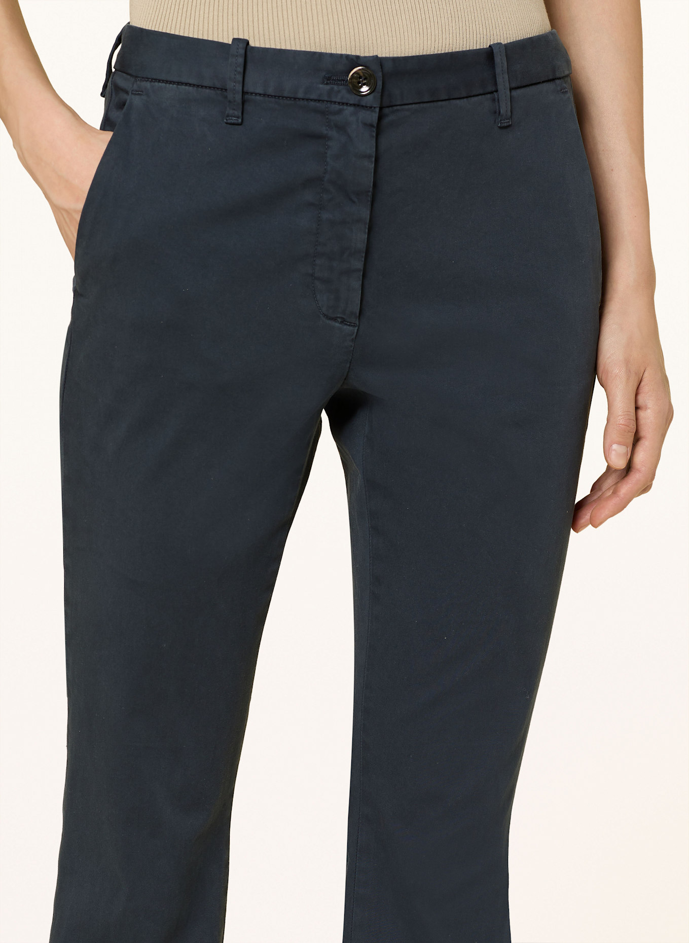 nine:inthe:morning Chino EASY KICK: DUNKELBLAU