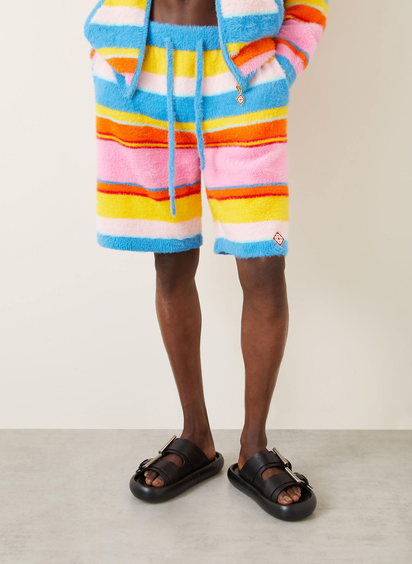 Casablanca Strickshorts: BLAU / PINK / GELB