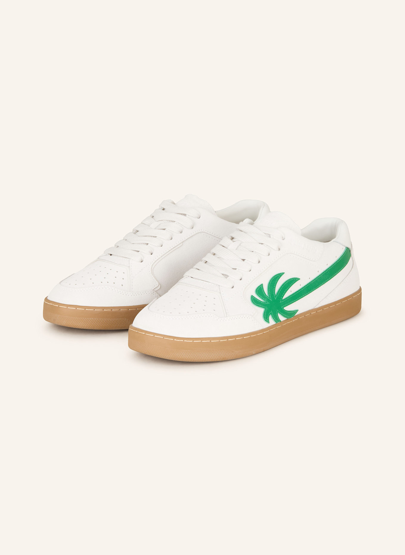 Palm Angels Sneakersy NEW PALM 1: JASNOCZARY/ ZIELONY