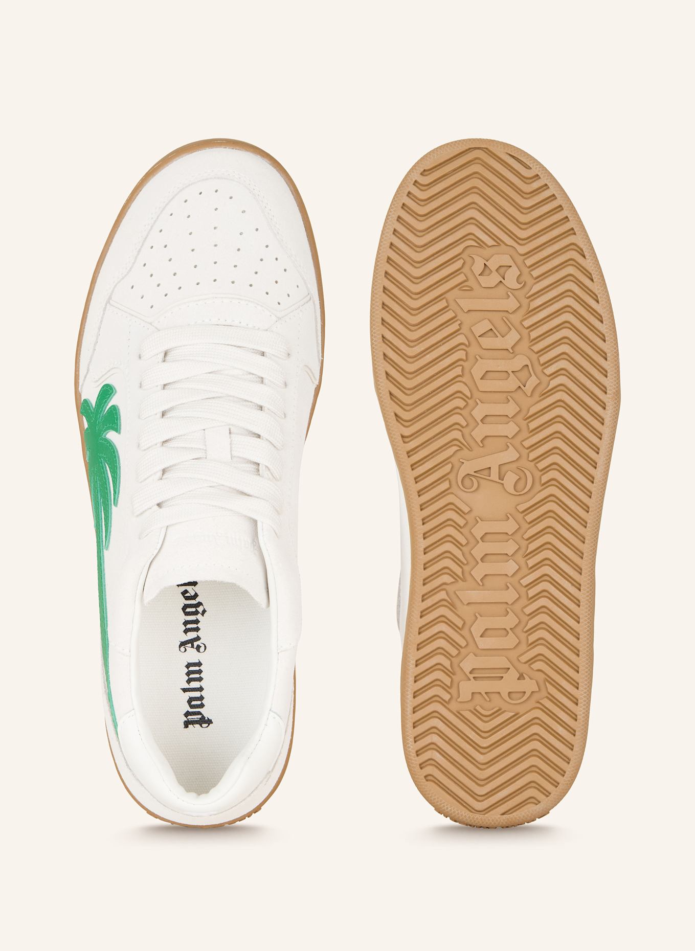 Palm Angels Sneakersy NEW PALM 1: JASNOCZARY/ ZIELONY