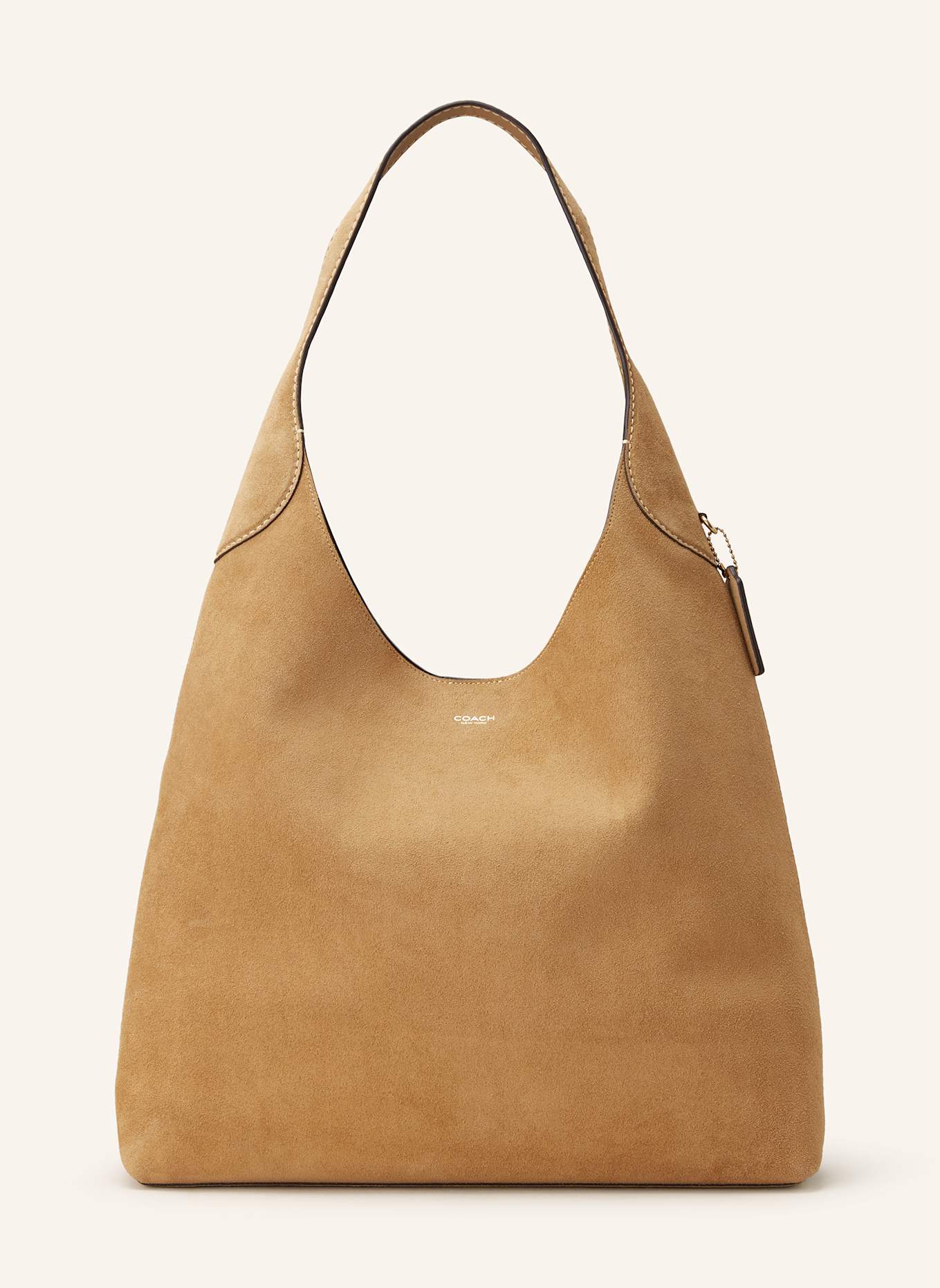 COACH Schultertasche BROOKLYN LARGE: COGNAC