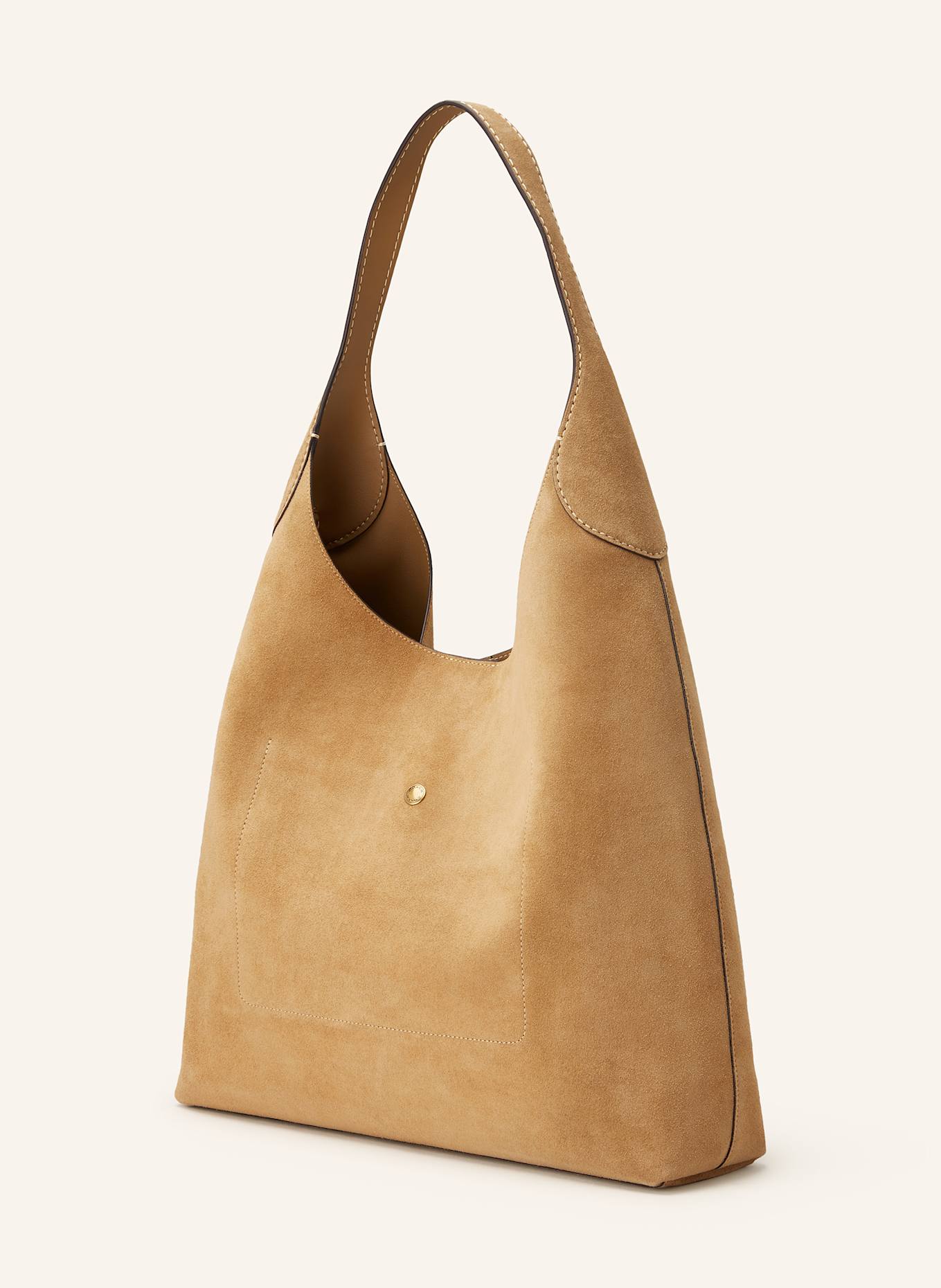 COACH Schultertasche BROOKLYN LARGE: COGNAC