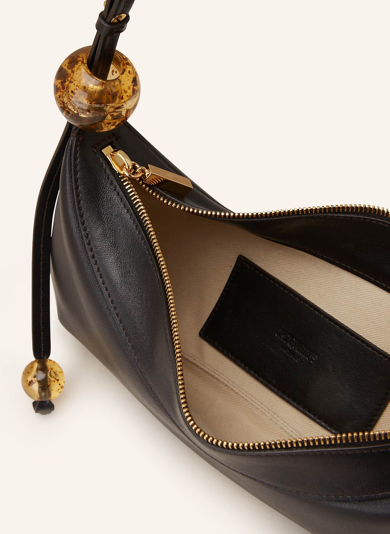 JACQUEMUS Umhängetasche LE GRAND BISOU: SCHWARZ