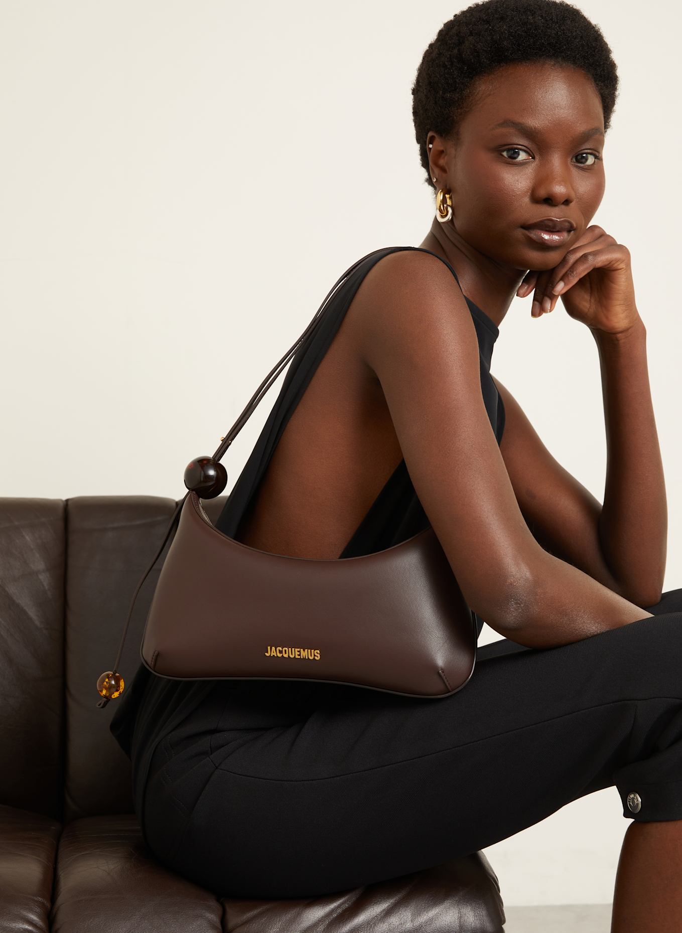 JACQUEMUS Umhängetasche LE GRAND BISOU: BRAUN