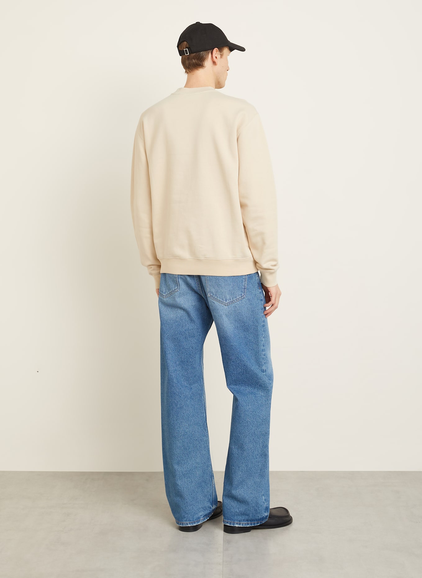 JACQUEMUS Sweatshirt LE SWEATSHIRT GROS GRAIN: BEIGE