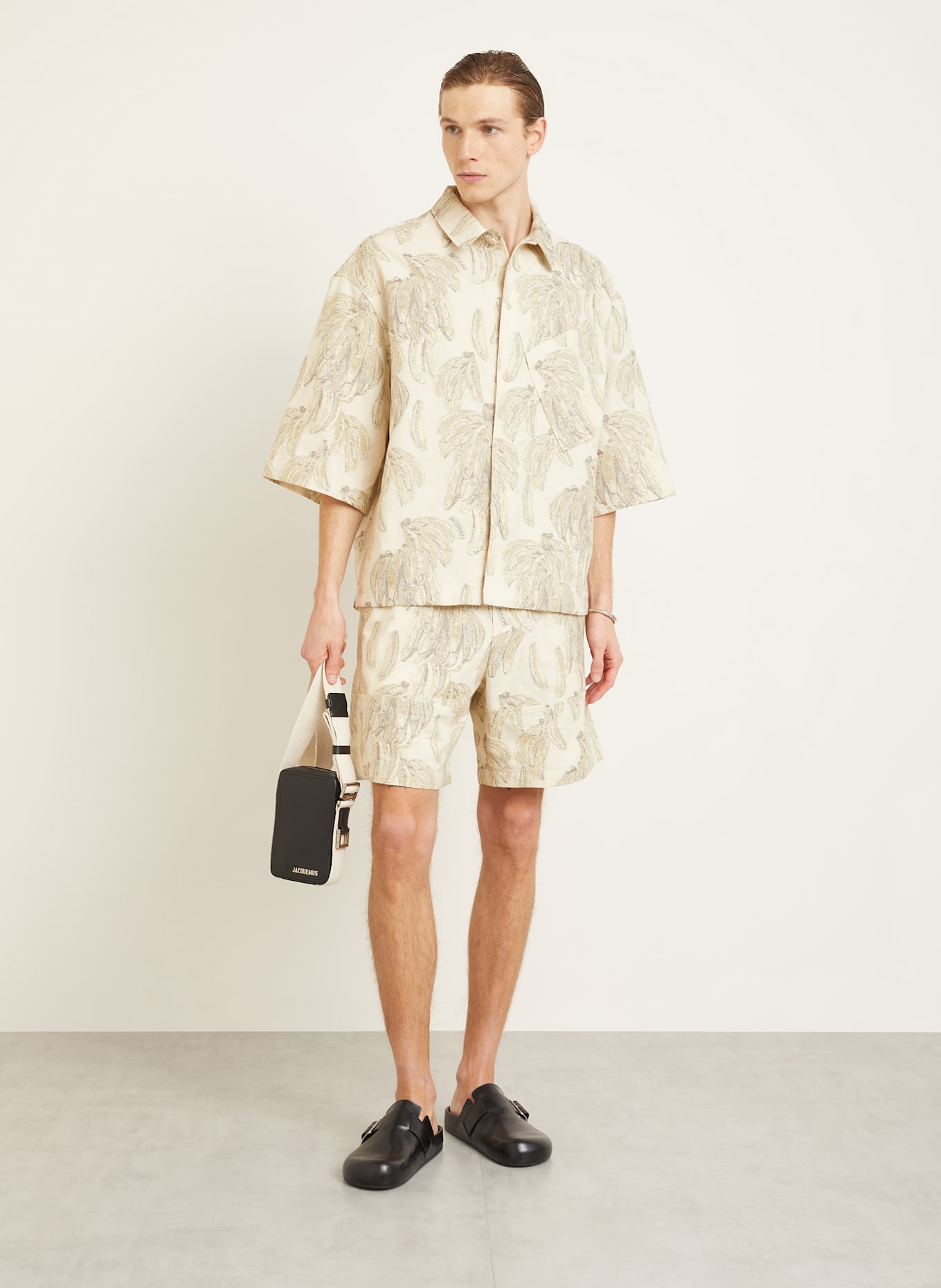 ★JACQUEMUS★ La Chemise de Nimes Aloe Short Sleeve Shirt Of Jacquemus La Chemise De-Nîmes Aloe Shirt in White for Men | Lyst