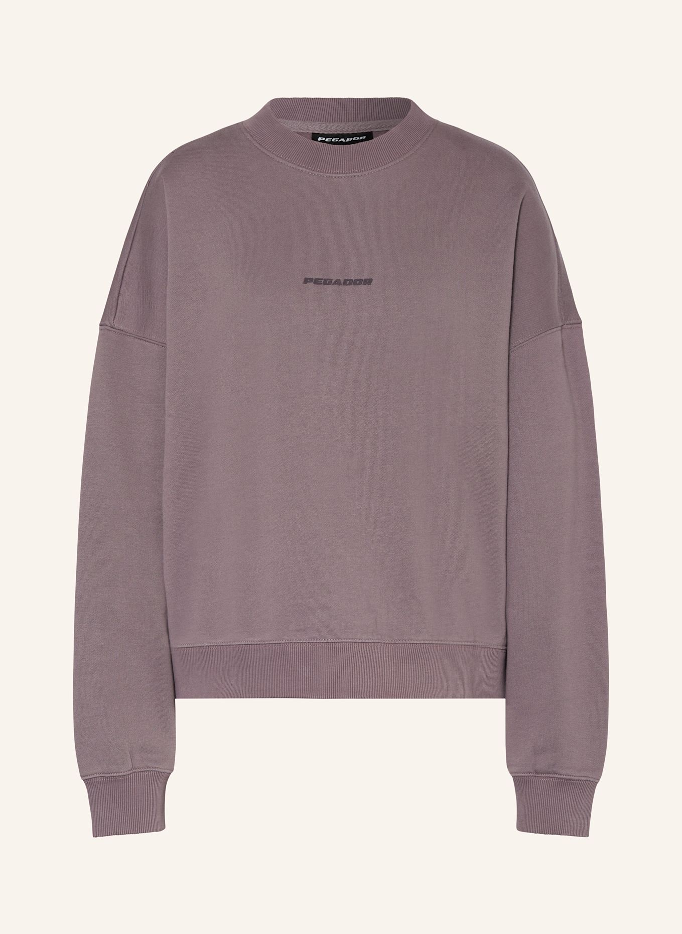 PEGADOR Sweatshirt SELA: DUNKELLILA