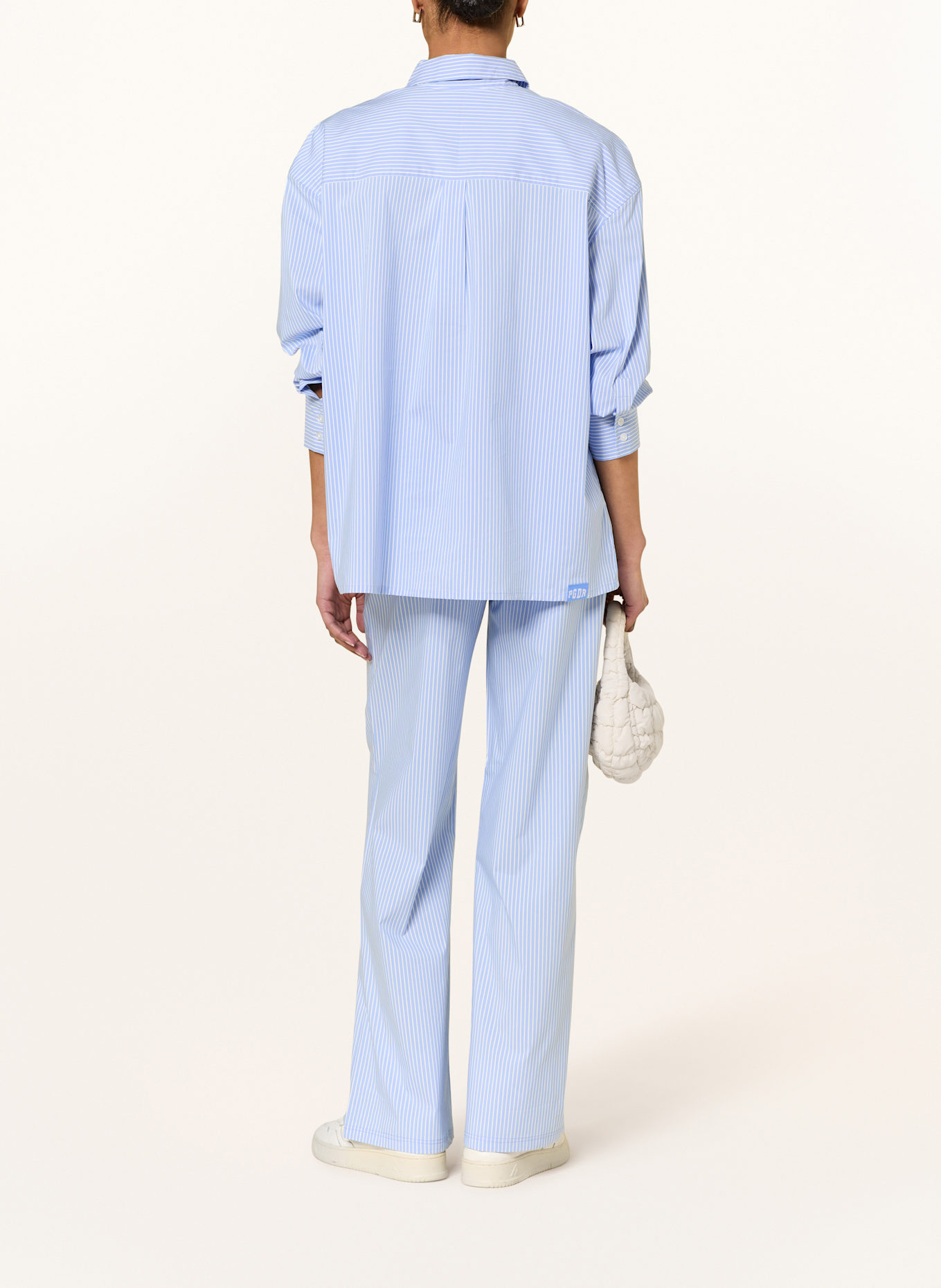 PEGADOR Spodnie EVA w stylu dresowym: BIAŁY/ NIEBIESKI