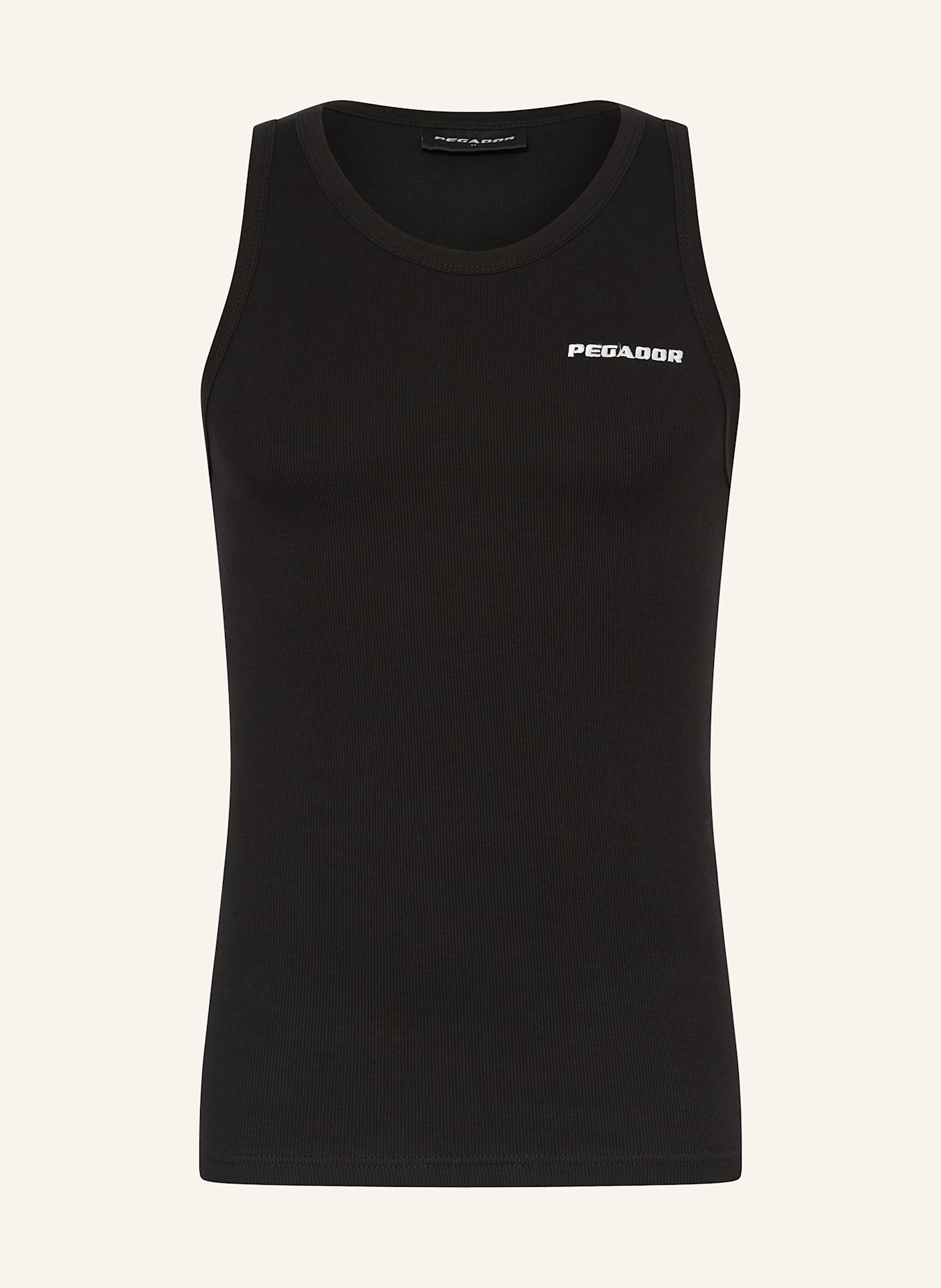 PEGADOR Tanktop: SCHWARZ