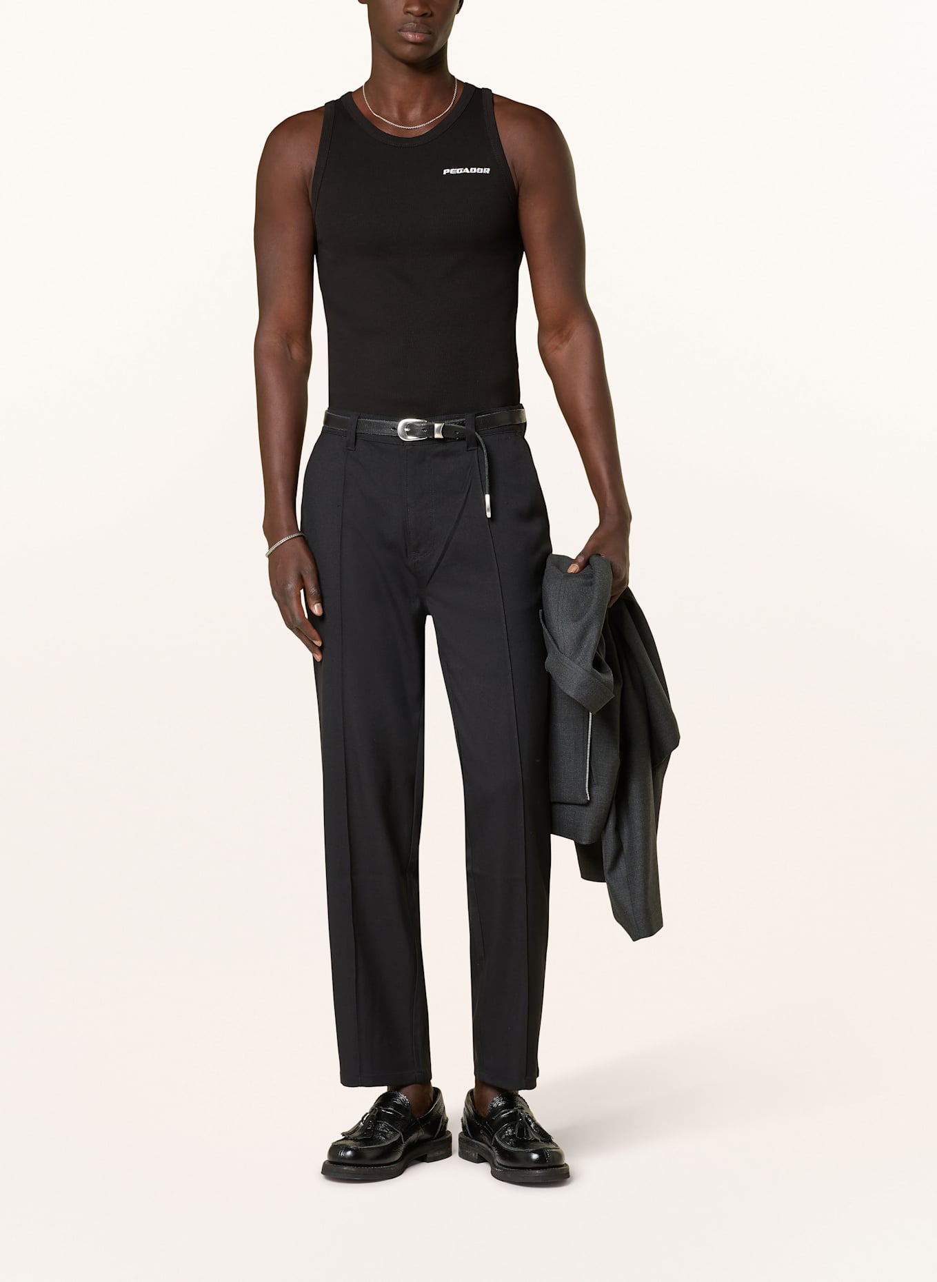 PEGADOR Tanktop: SCHWARZ