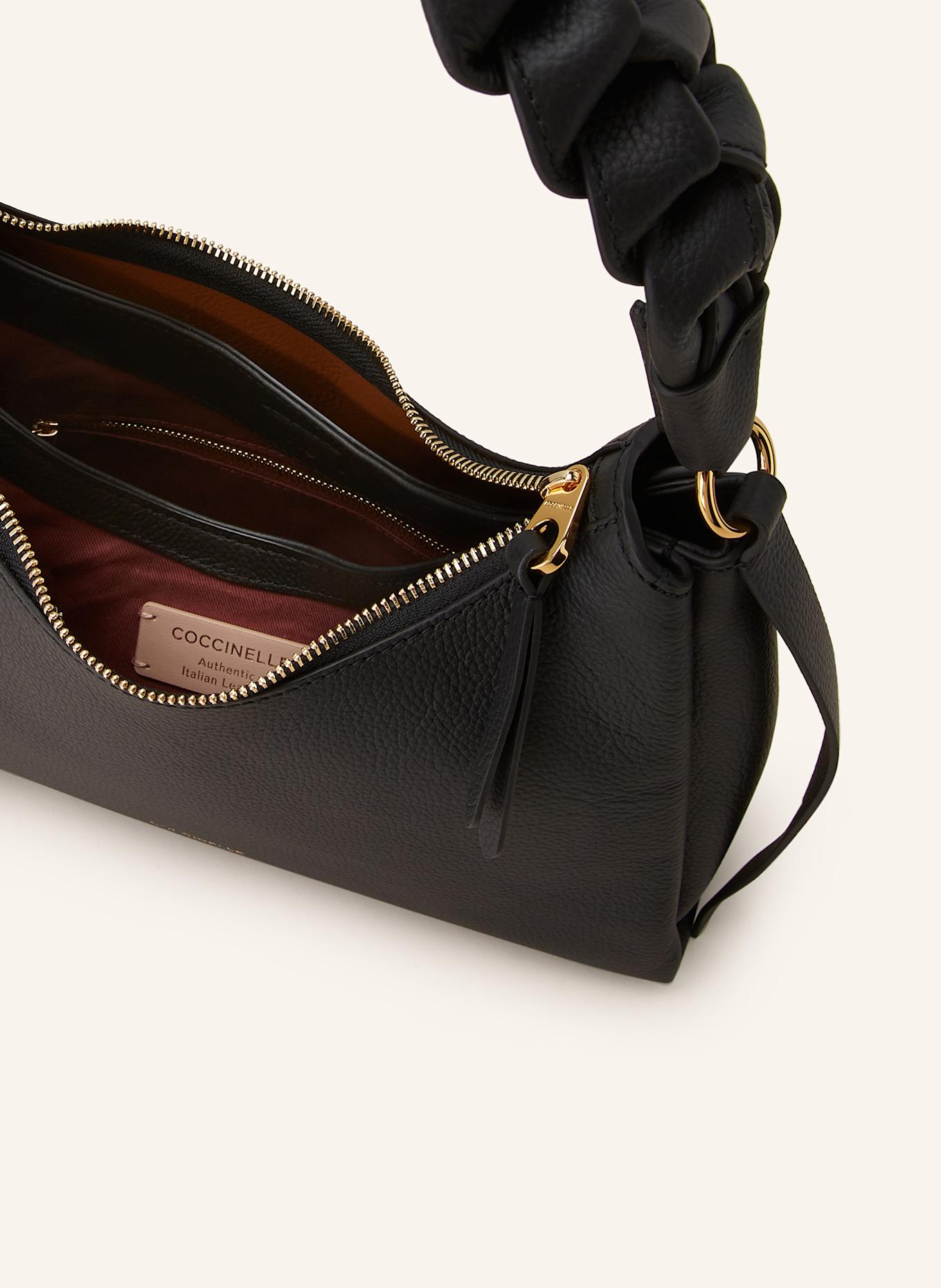 COCCINELLE BOHEME GRANDA handbag: BLACK