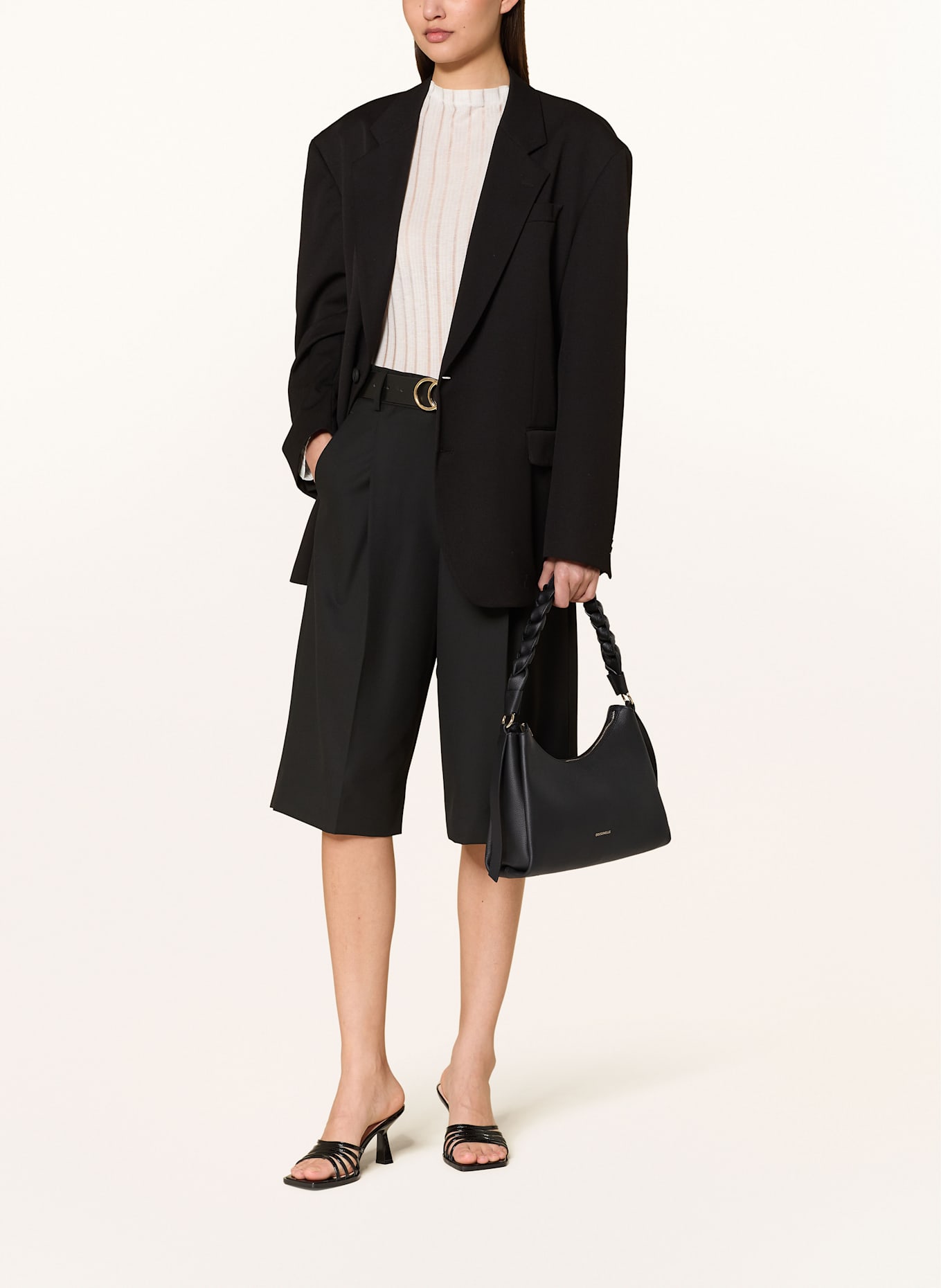 COCCINELLE BOHEME GRANDA handbag: BLACK