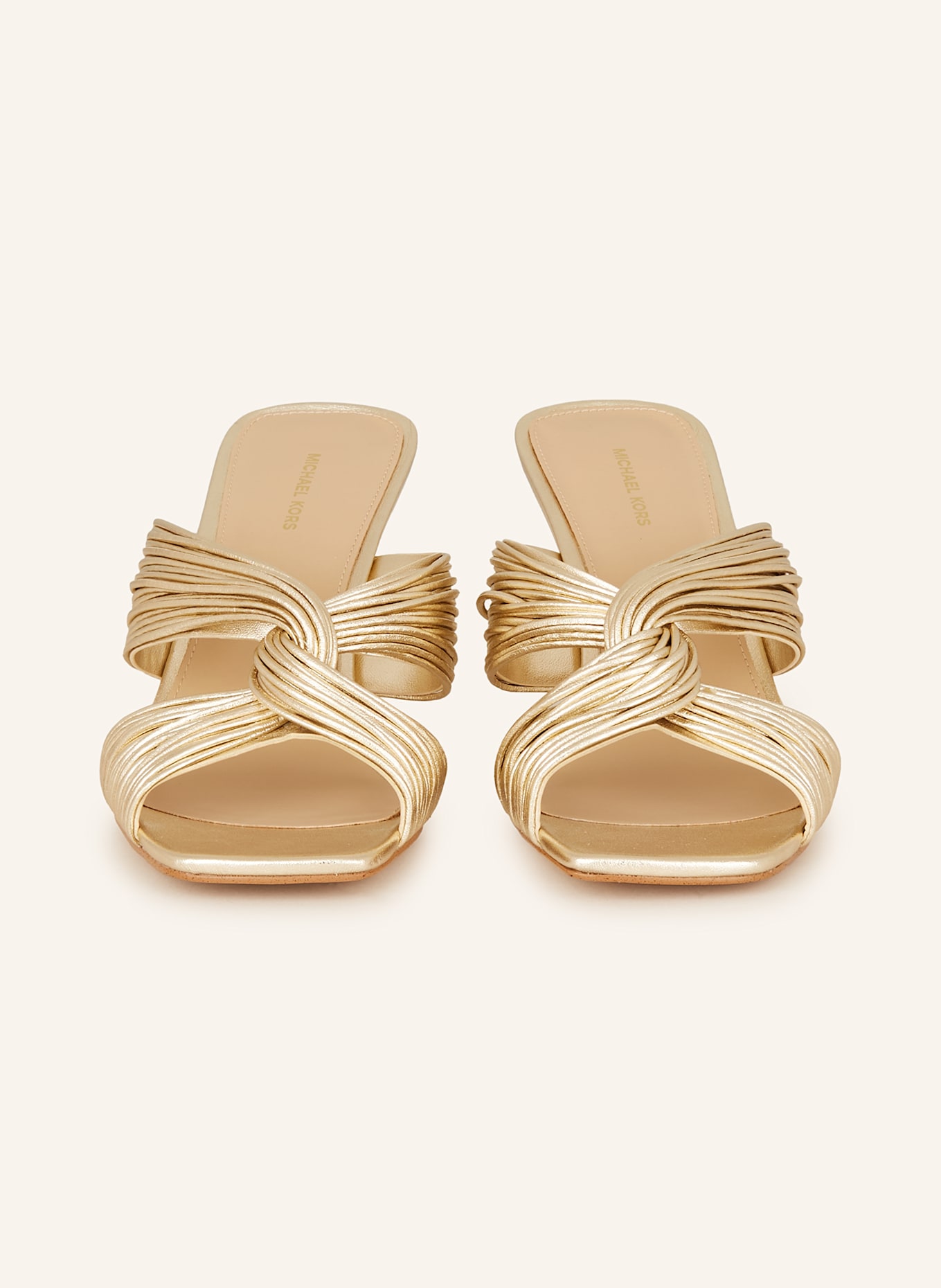 MICHAEL KORS Mules ALESSIA: GOLD