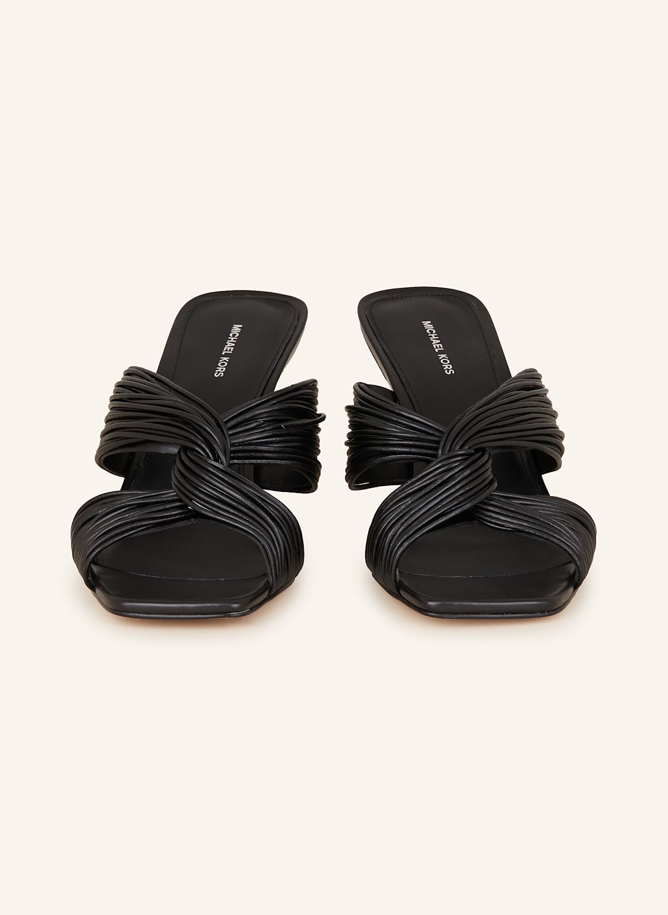 MICHAEL KORS Mules ALESSIA: SCHWARZ