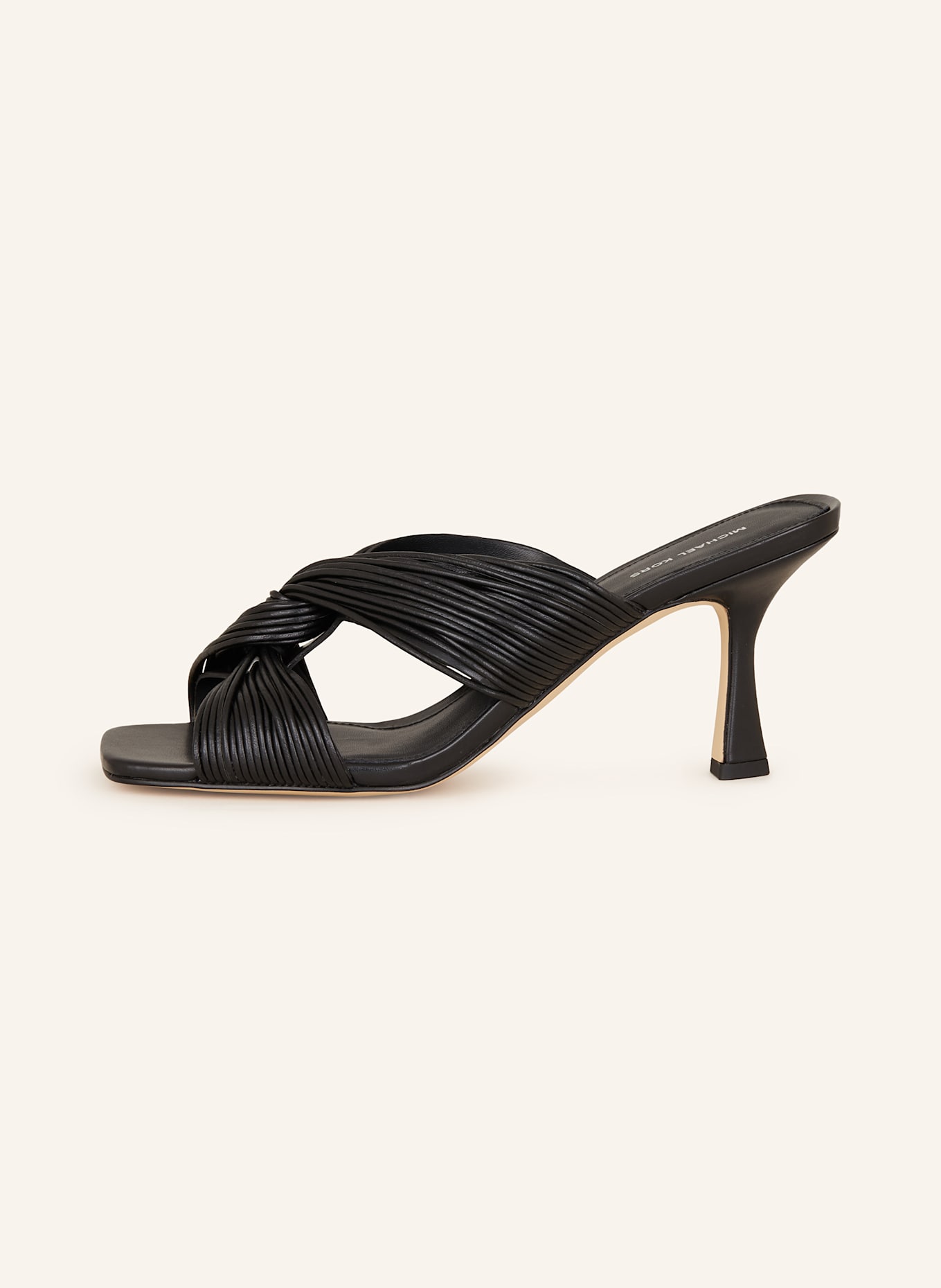 MICHAEL KORS Mules ALESSIA: SCHWARZ