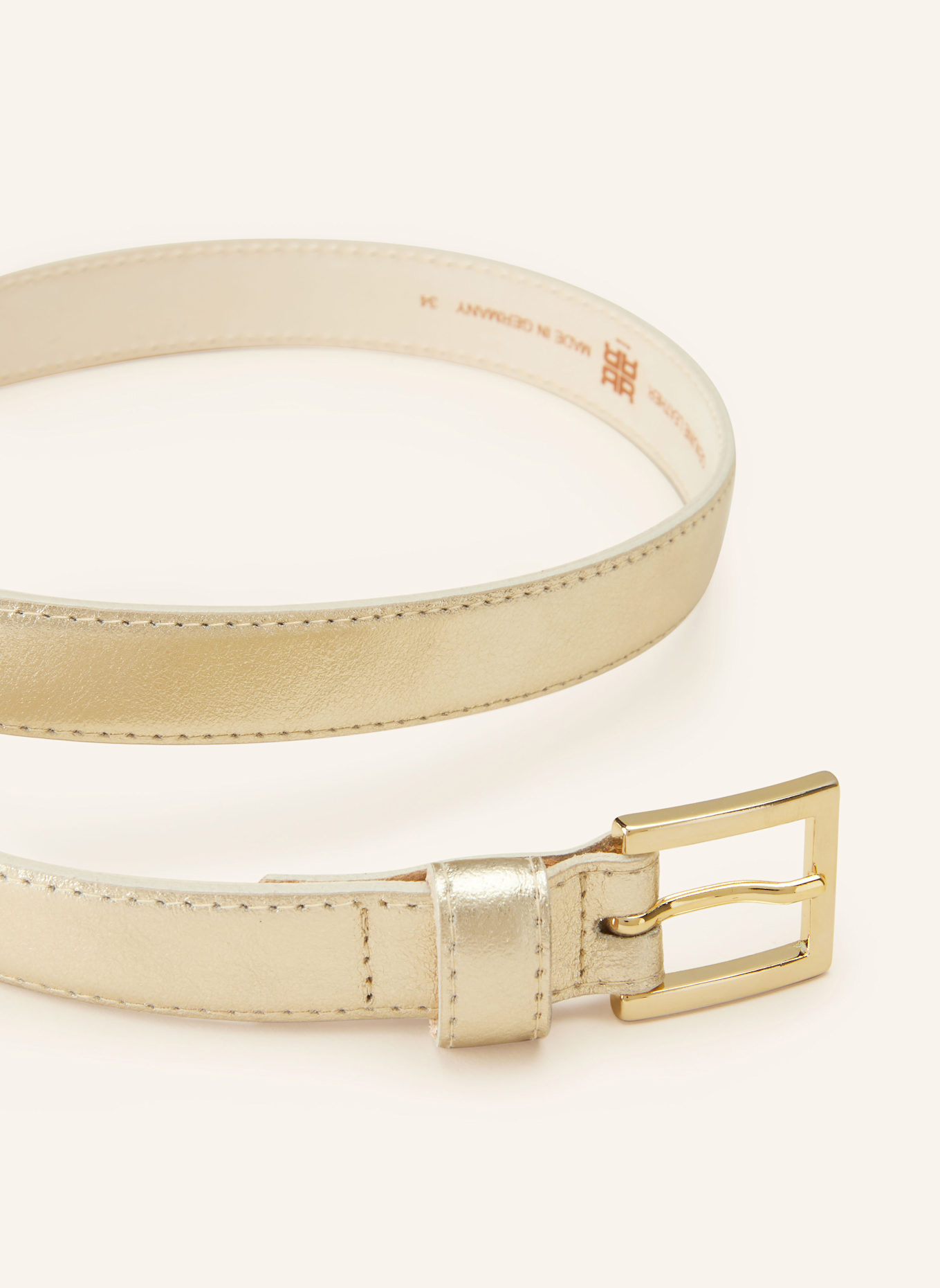 RIANI Leather belt: GOLD