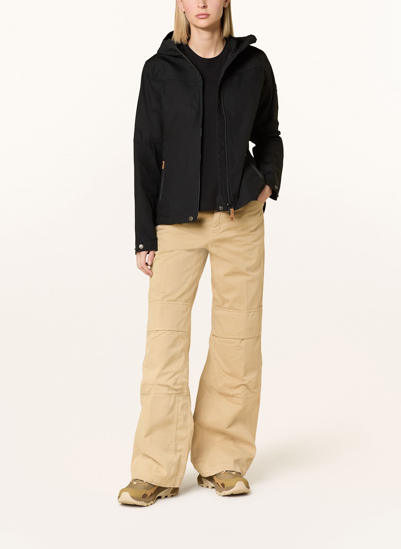 FJÄLLRÄVEN Funktionsjacke STINA: SCHWARZ