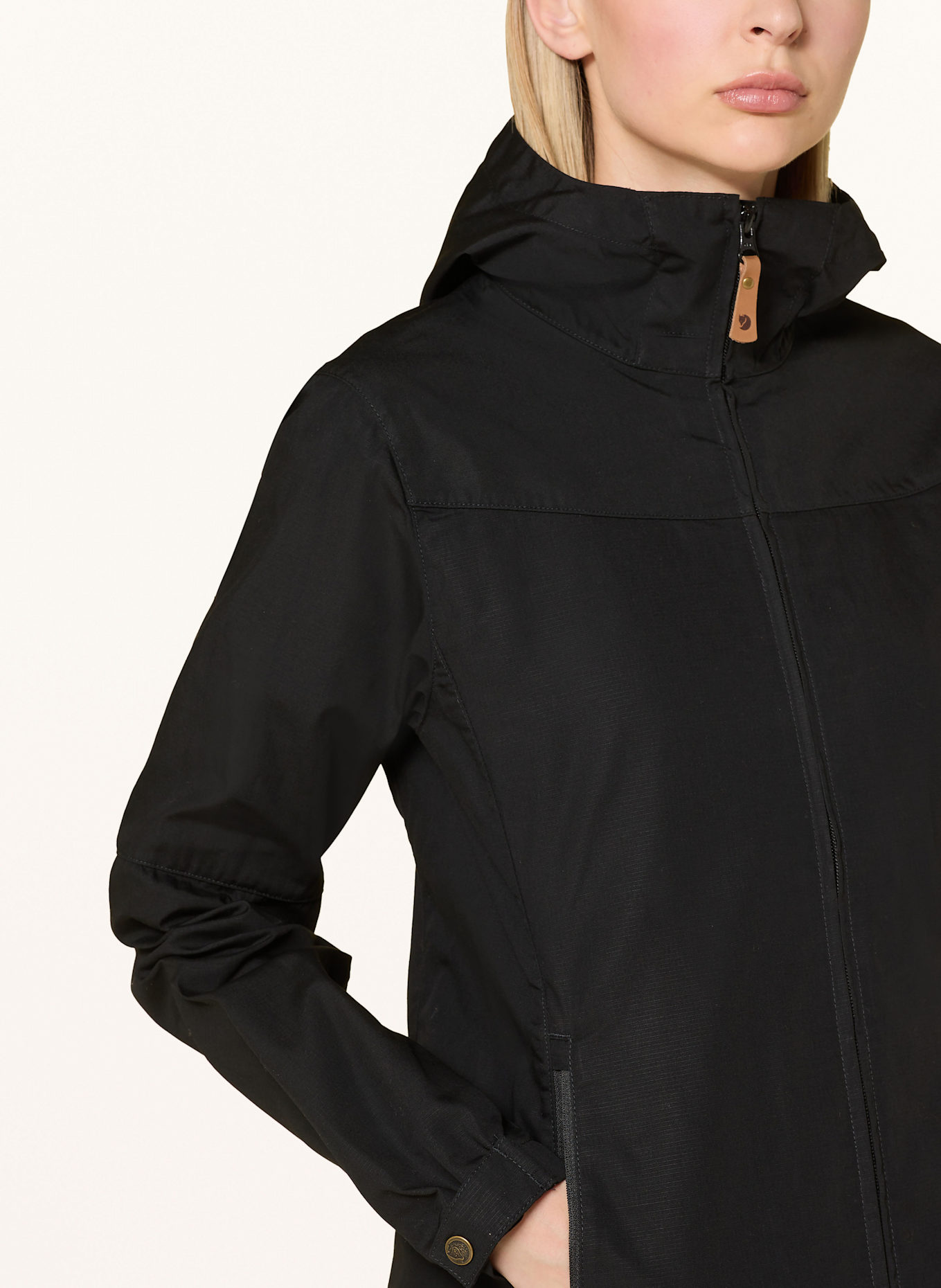 FJÄLLRÄVEN Funktionsjacke STINA: SCHWARZ