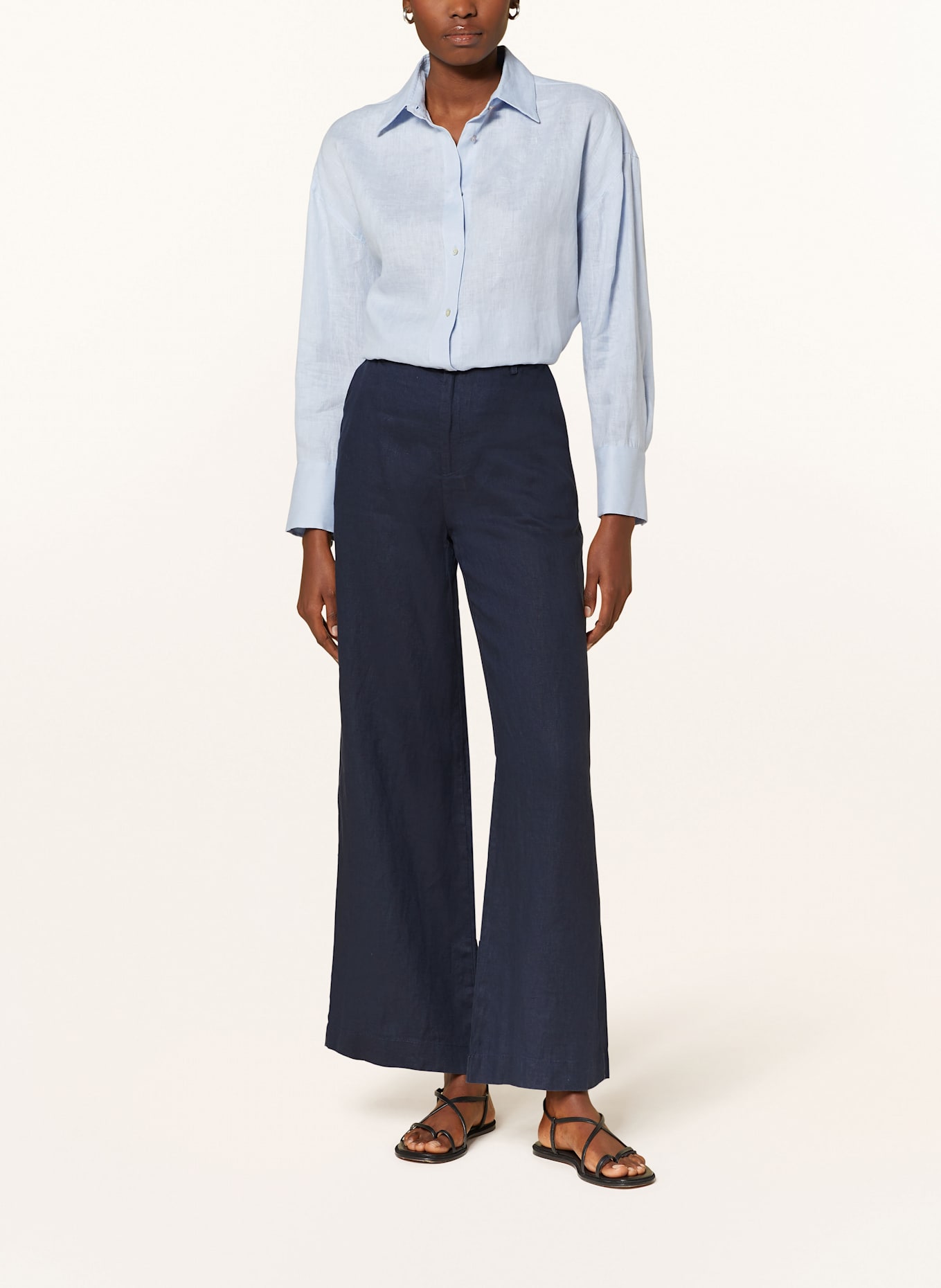 Part Two Leinenhose: DUNKELBLAU