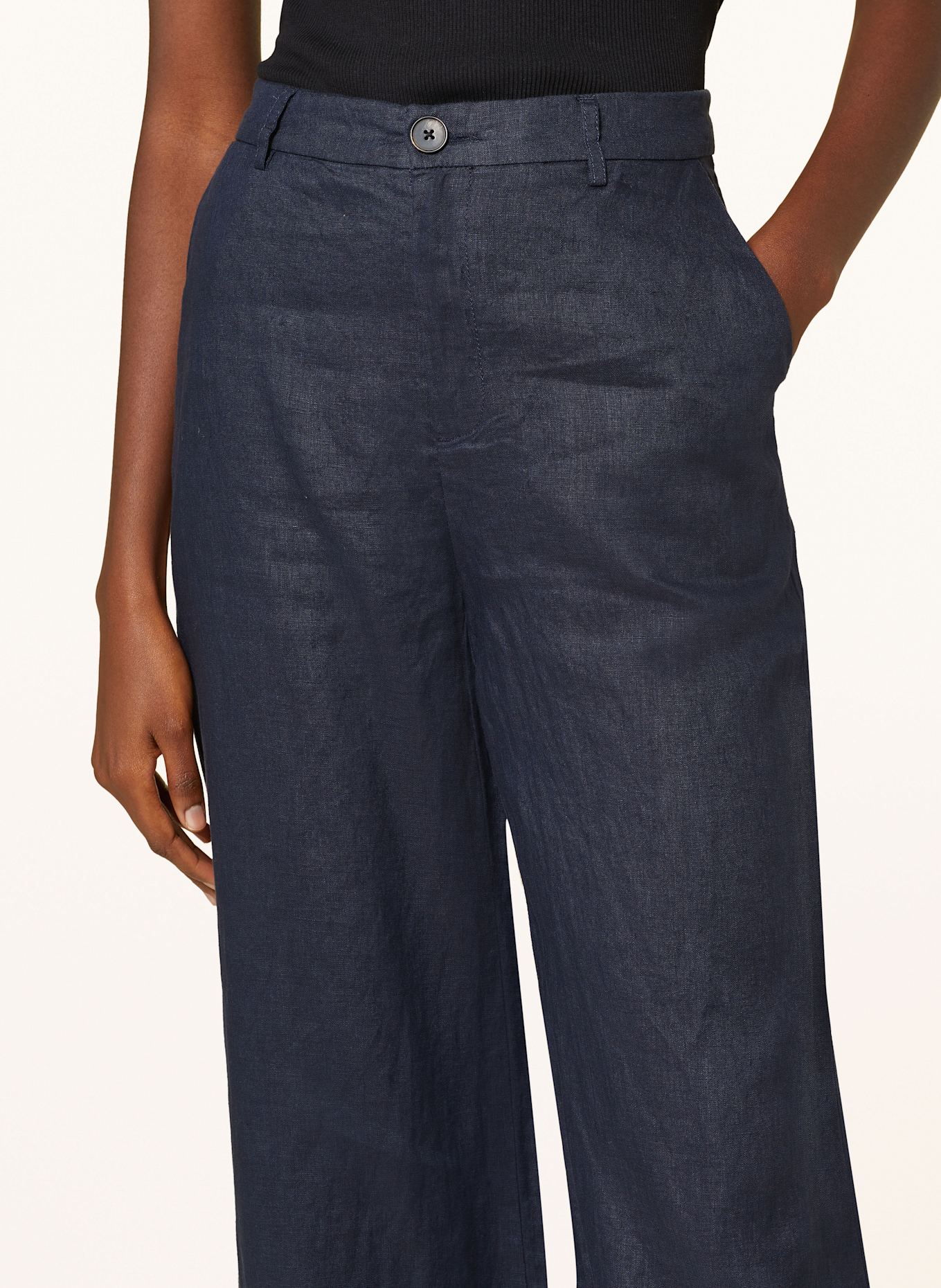 Part Two Leinenhose: DUNKELBLAU