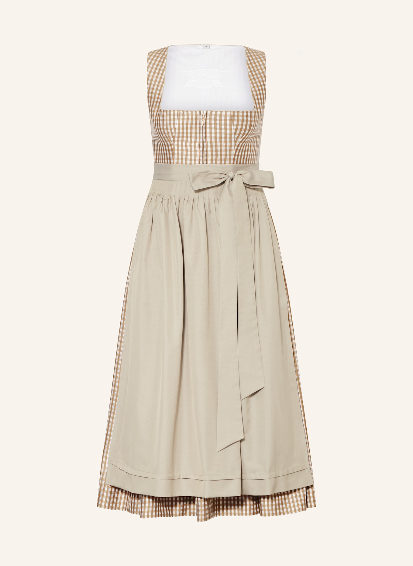 SPORTALM dirndl: CHAMEAU/ BLANC