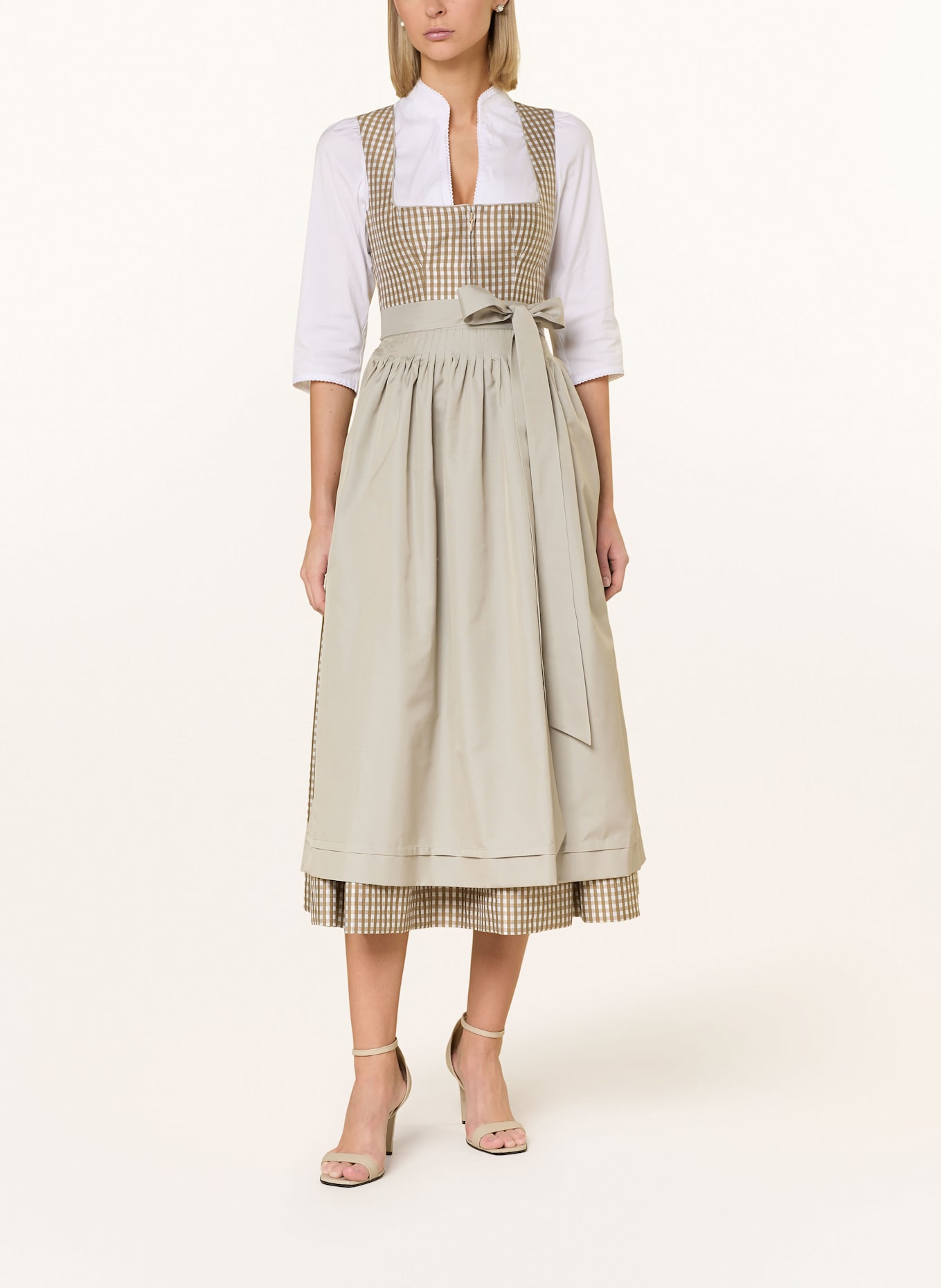 SPORTALM dirndl: CHAMEAU/ BLANC